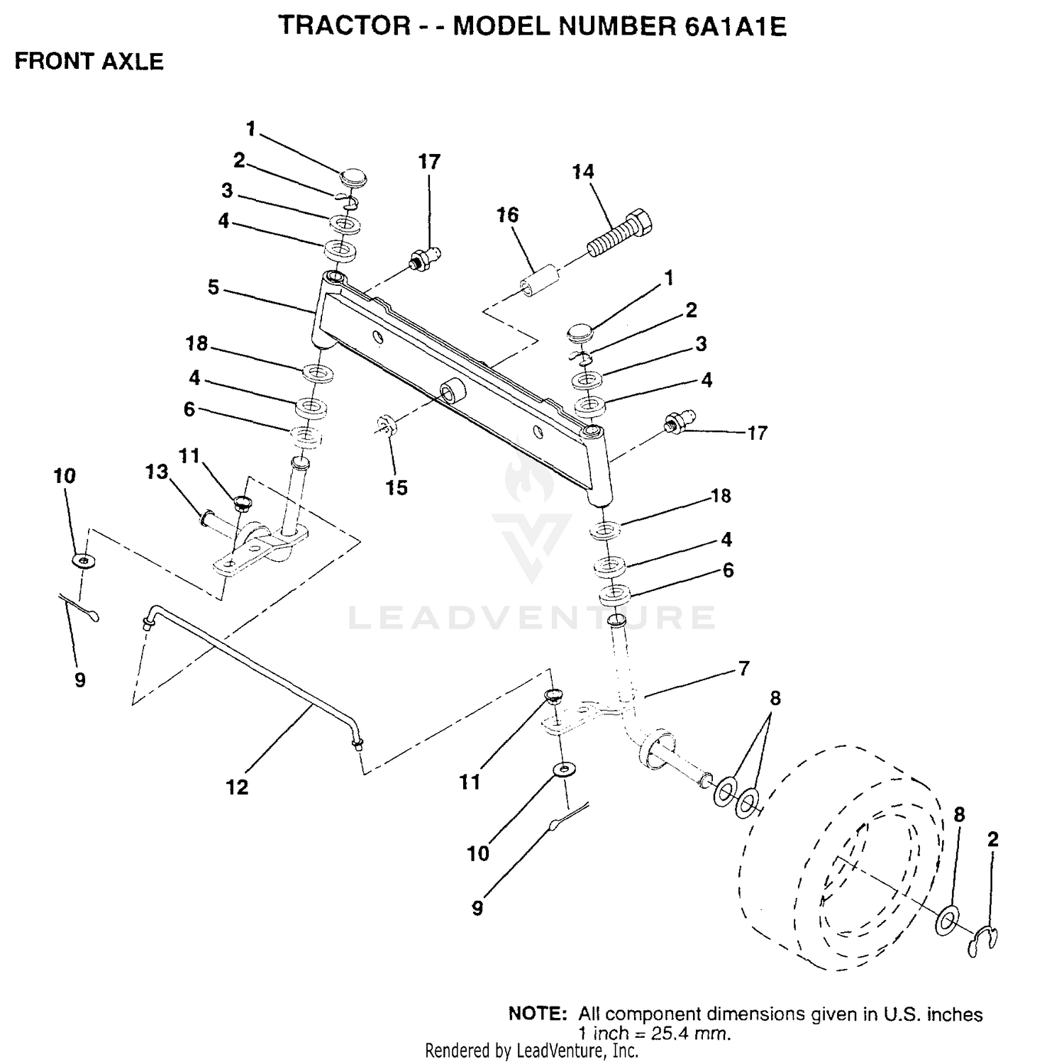 FRONT AXLE