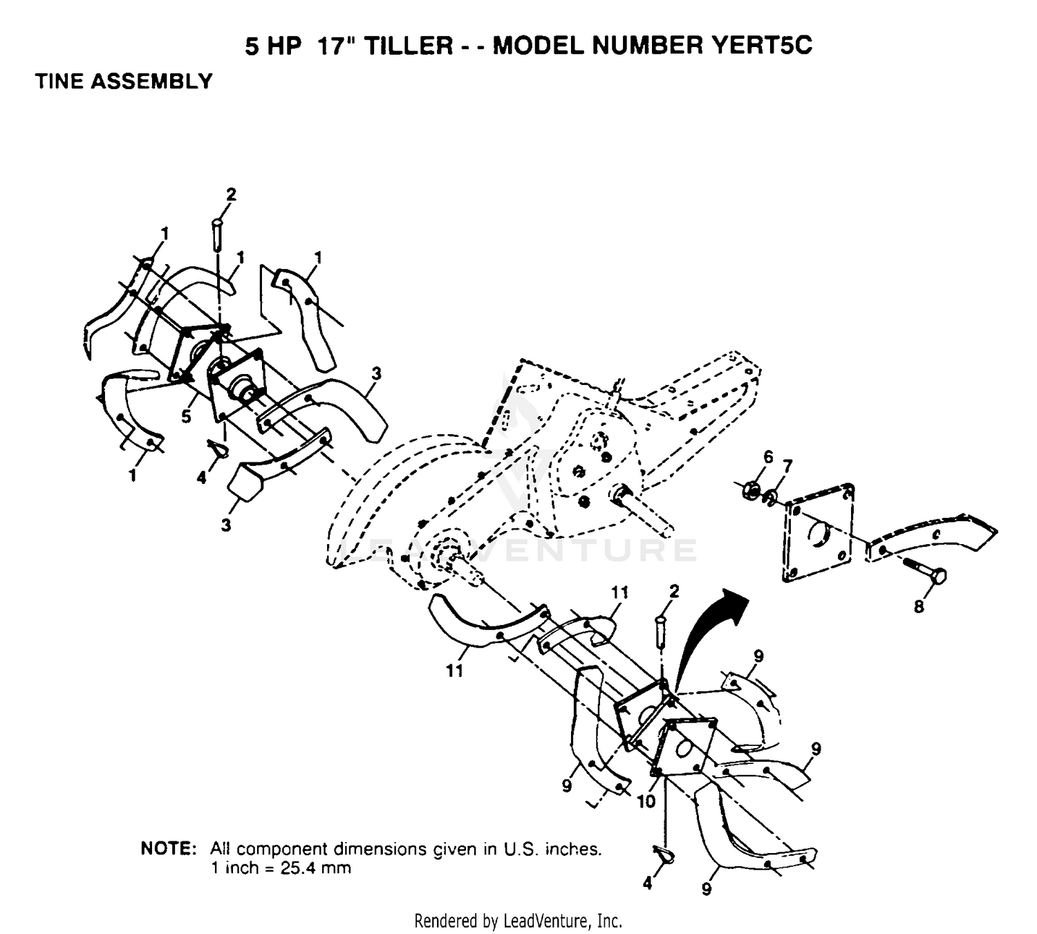 TINE ASSEMBLY