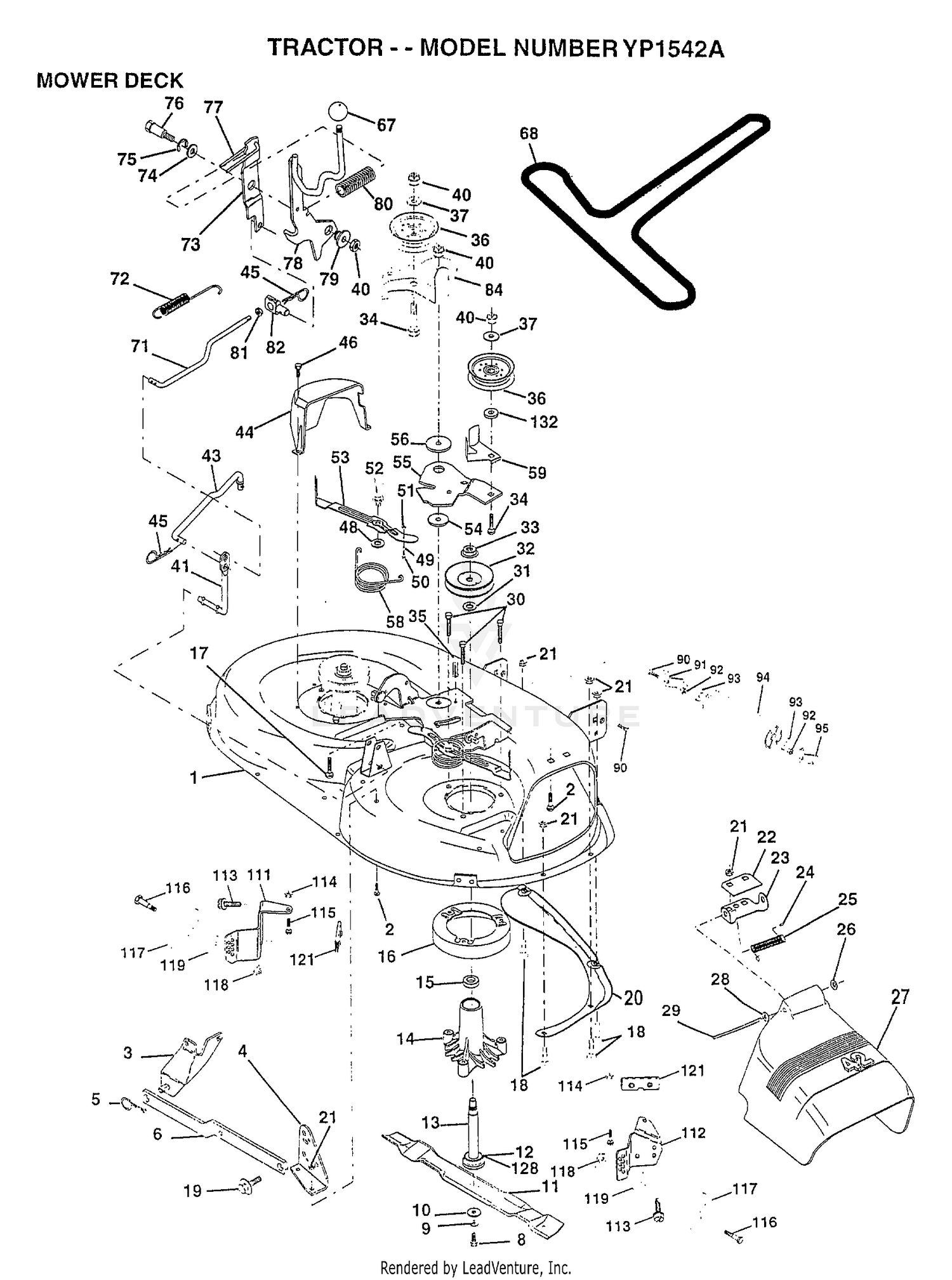 MOWER DECK