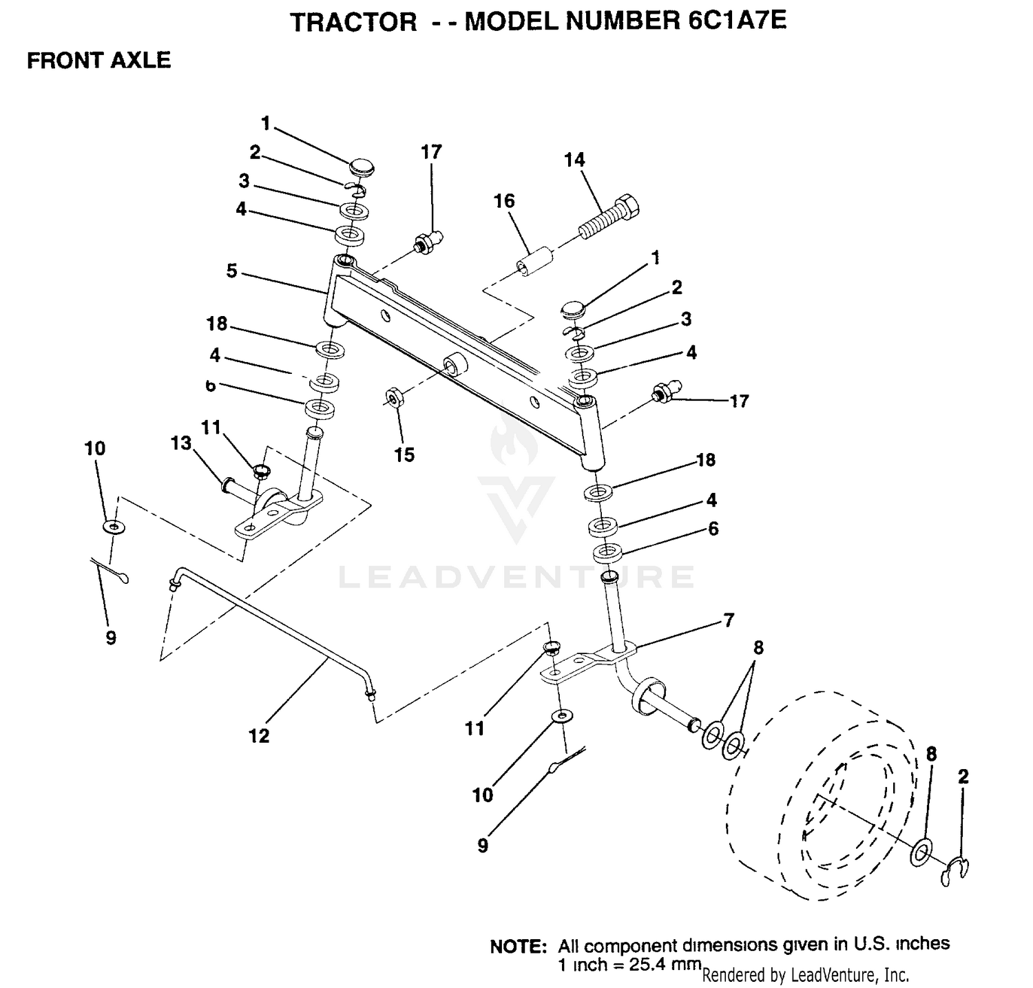 FRONT AXLE