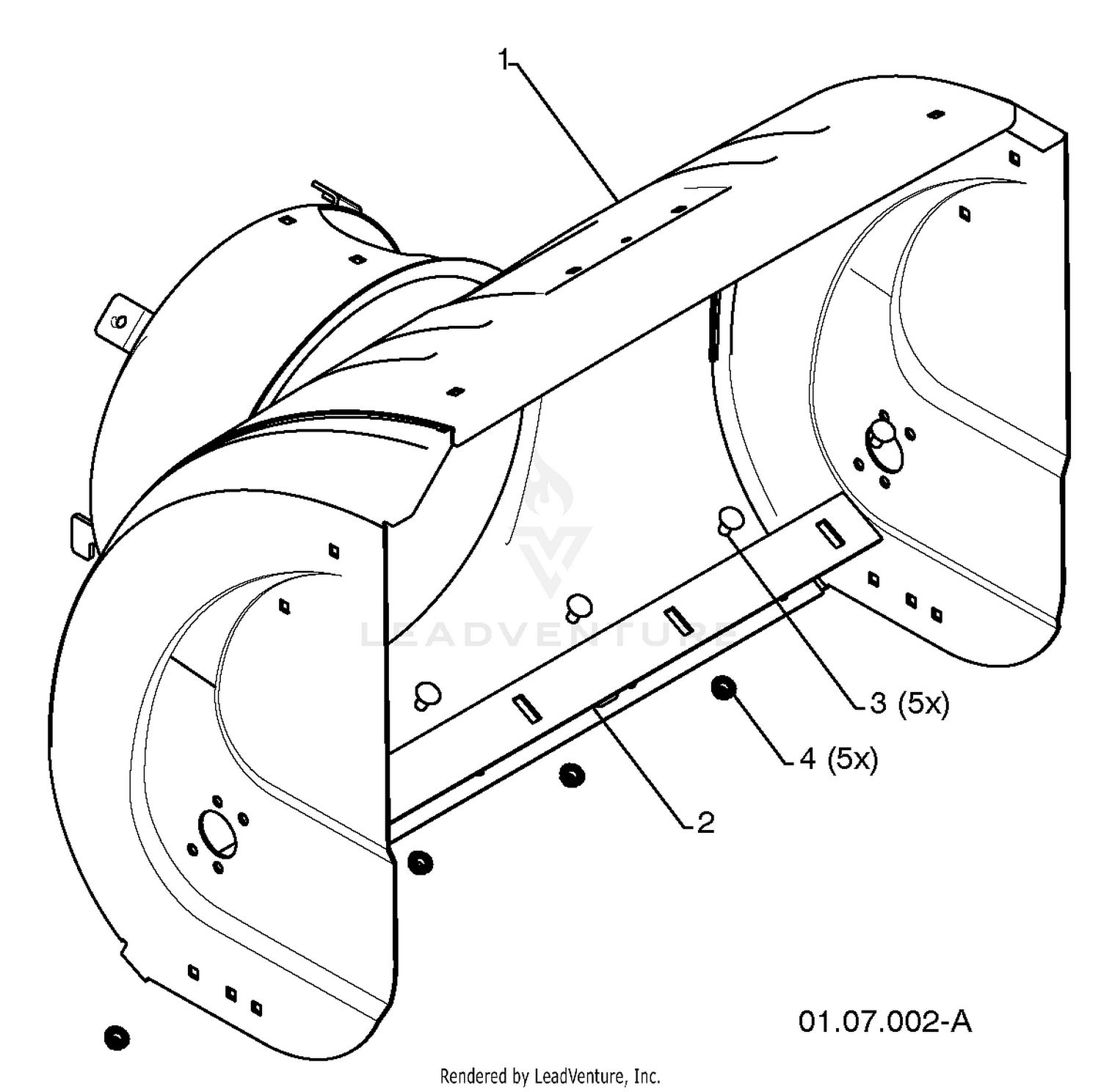 Auger Housing/Impeller Assembly