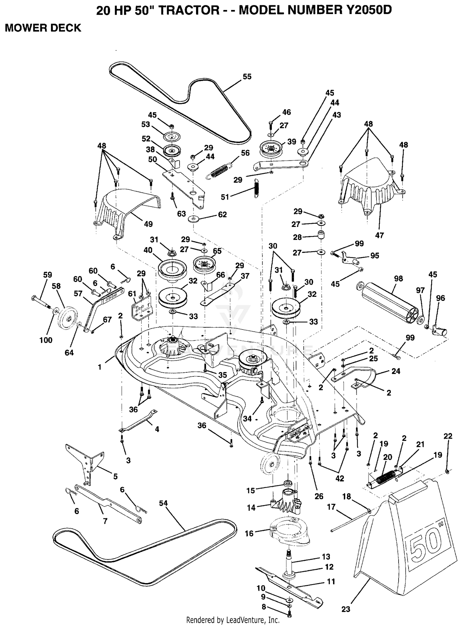 MOWER DECK