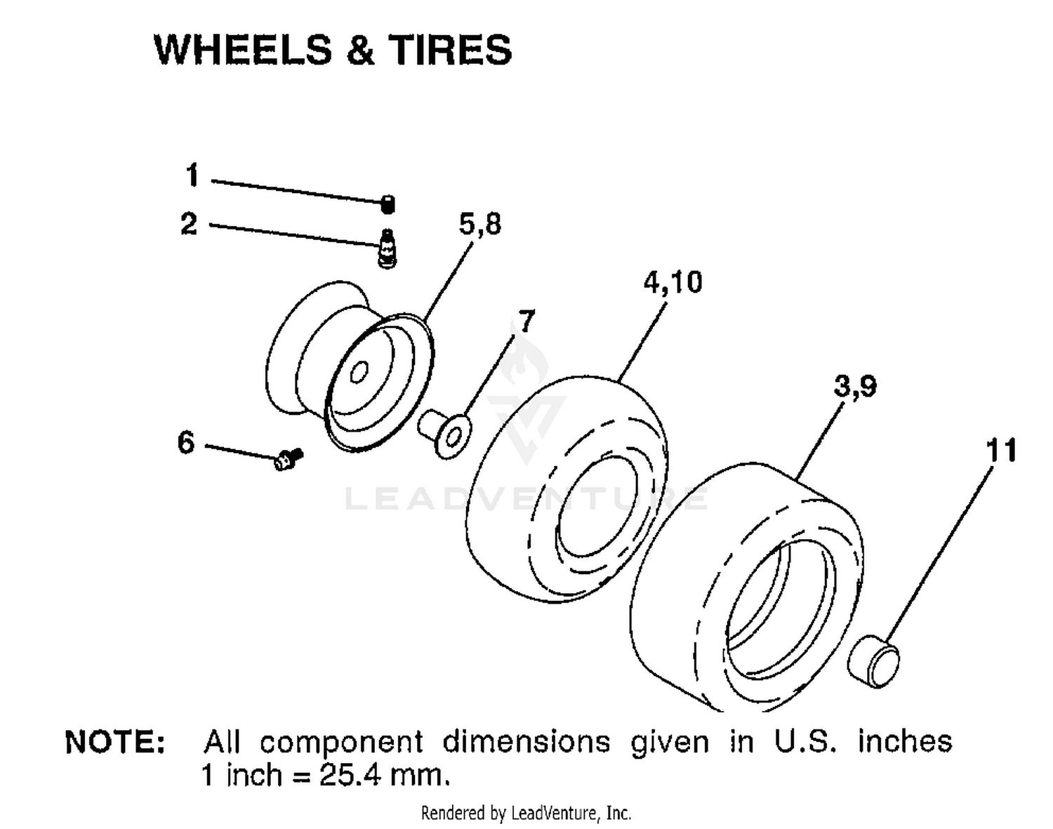 WHEELS AND TIRES