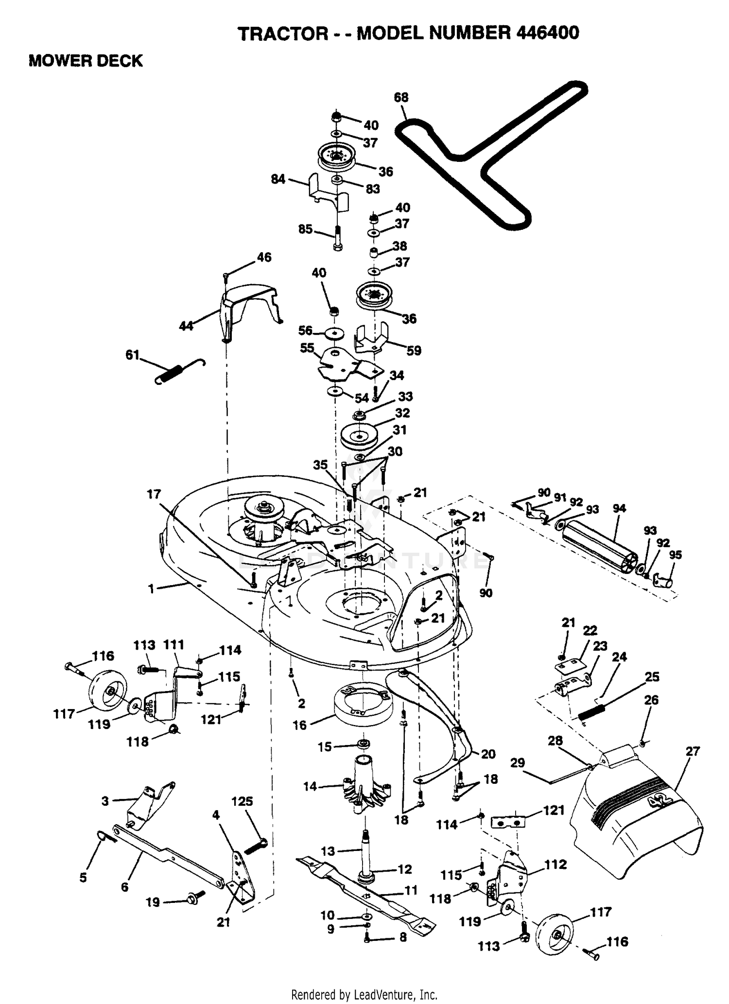MOWER DECK