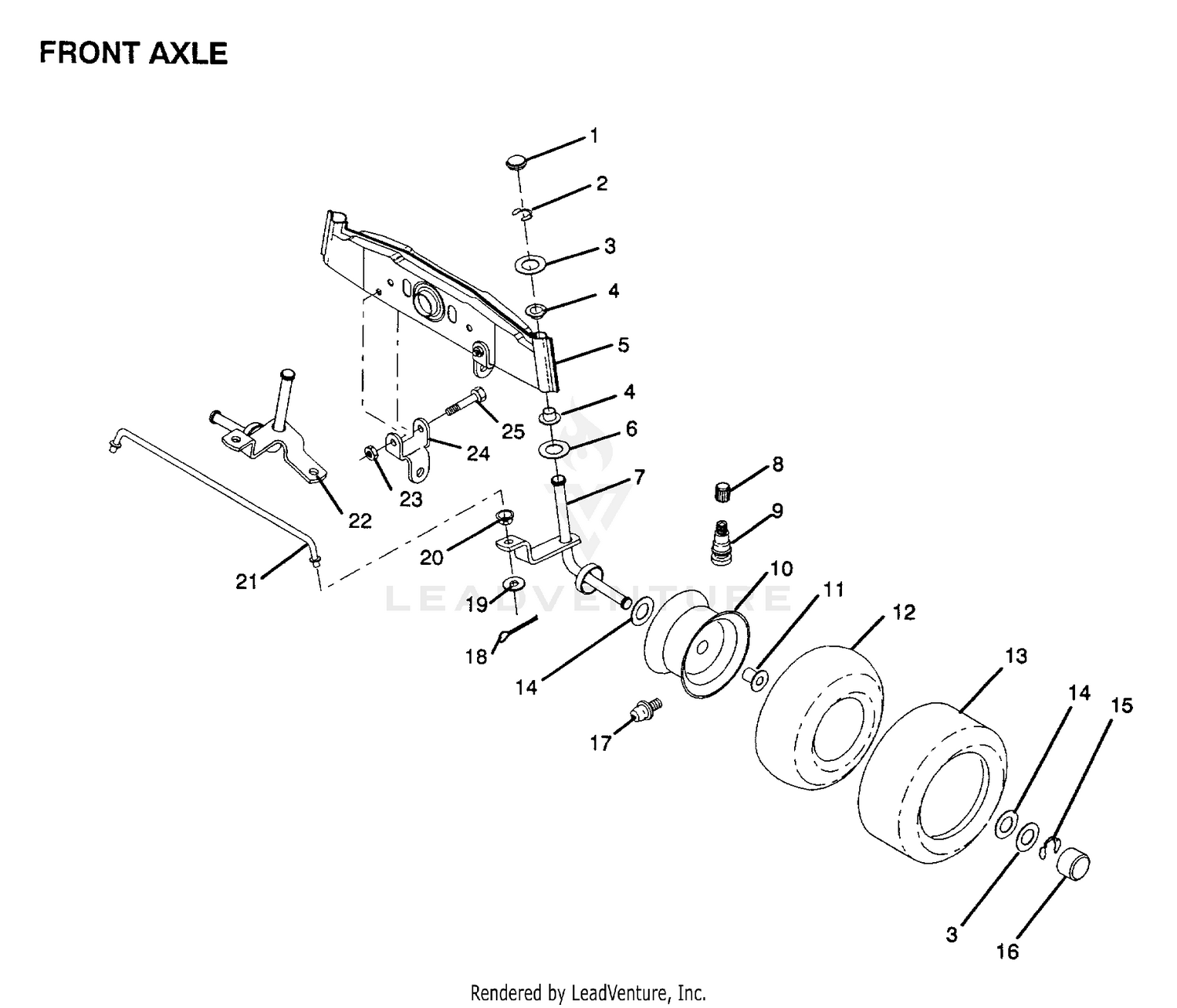FRONT AXLE
