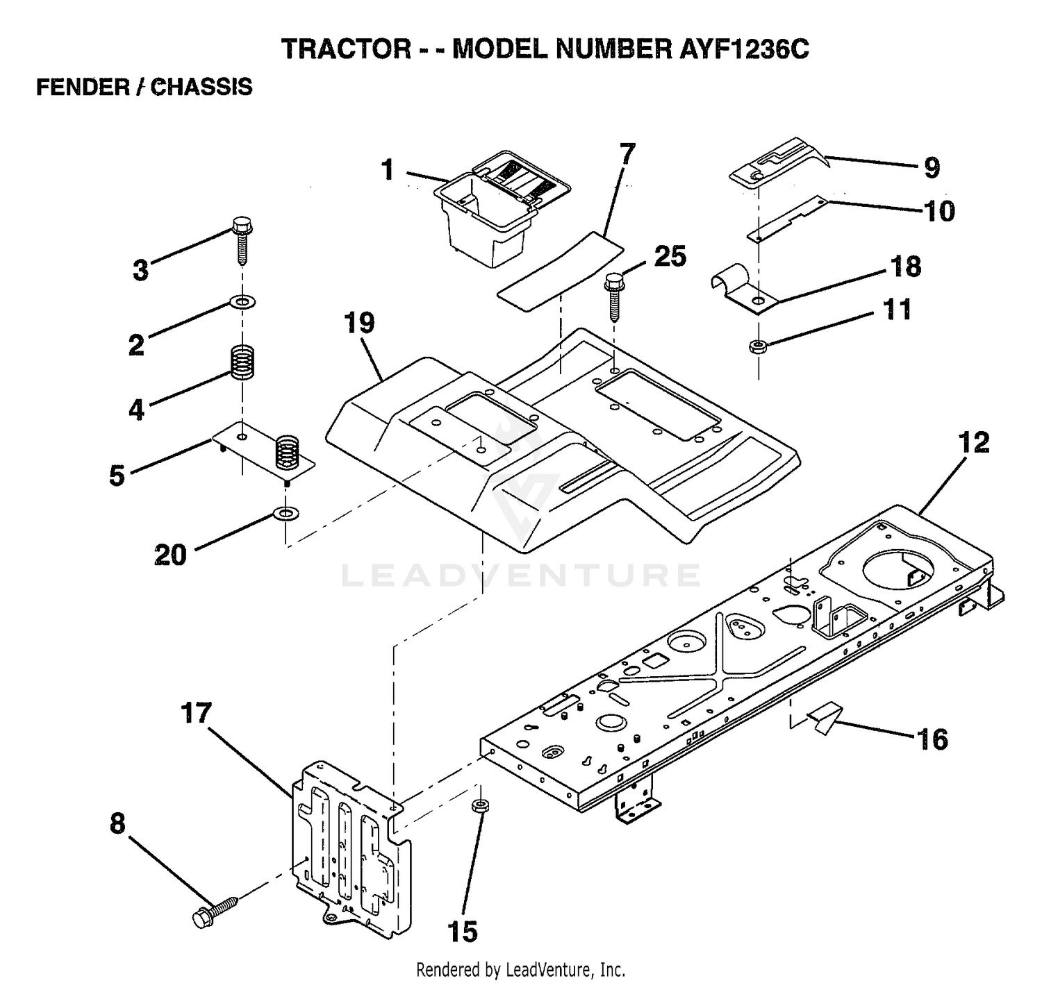 FENDER/CHASSIS
