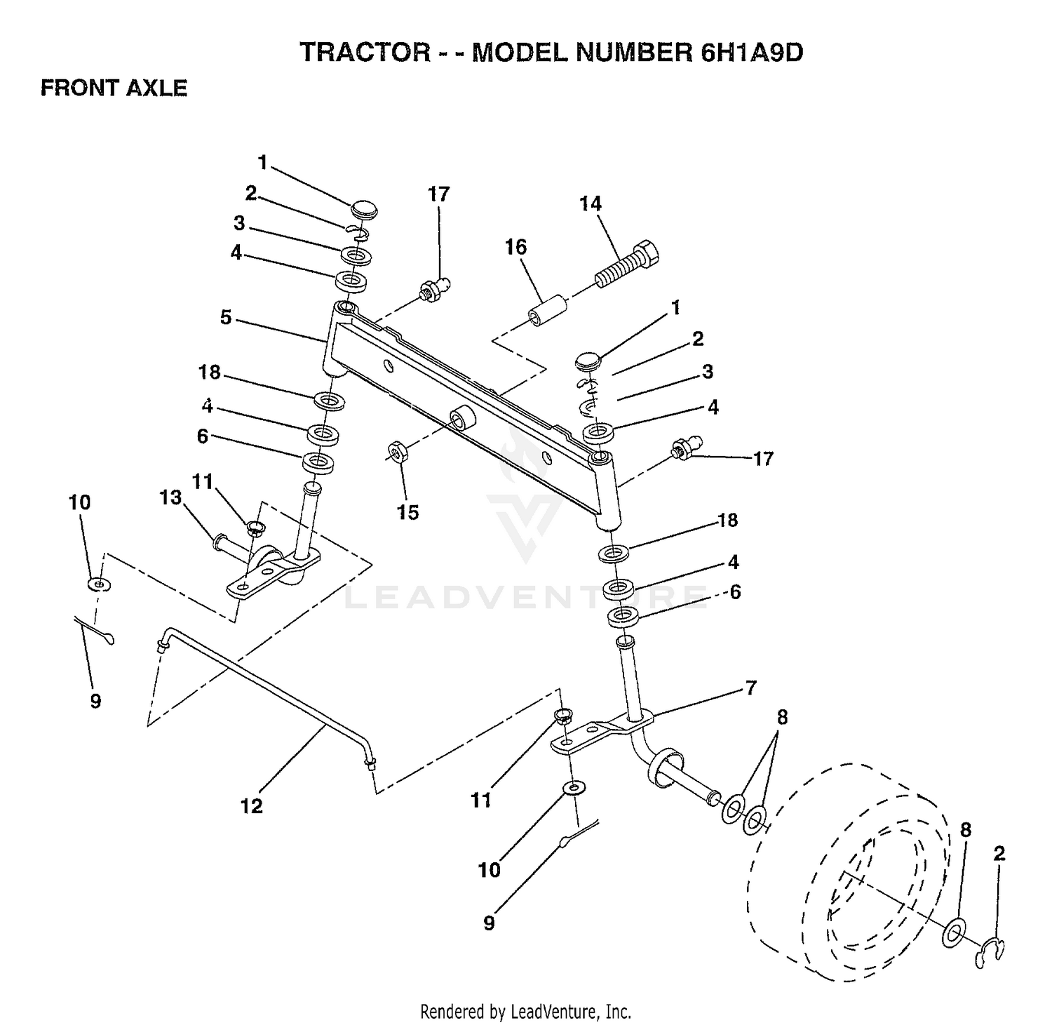 FRONT AXLE