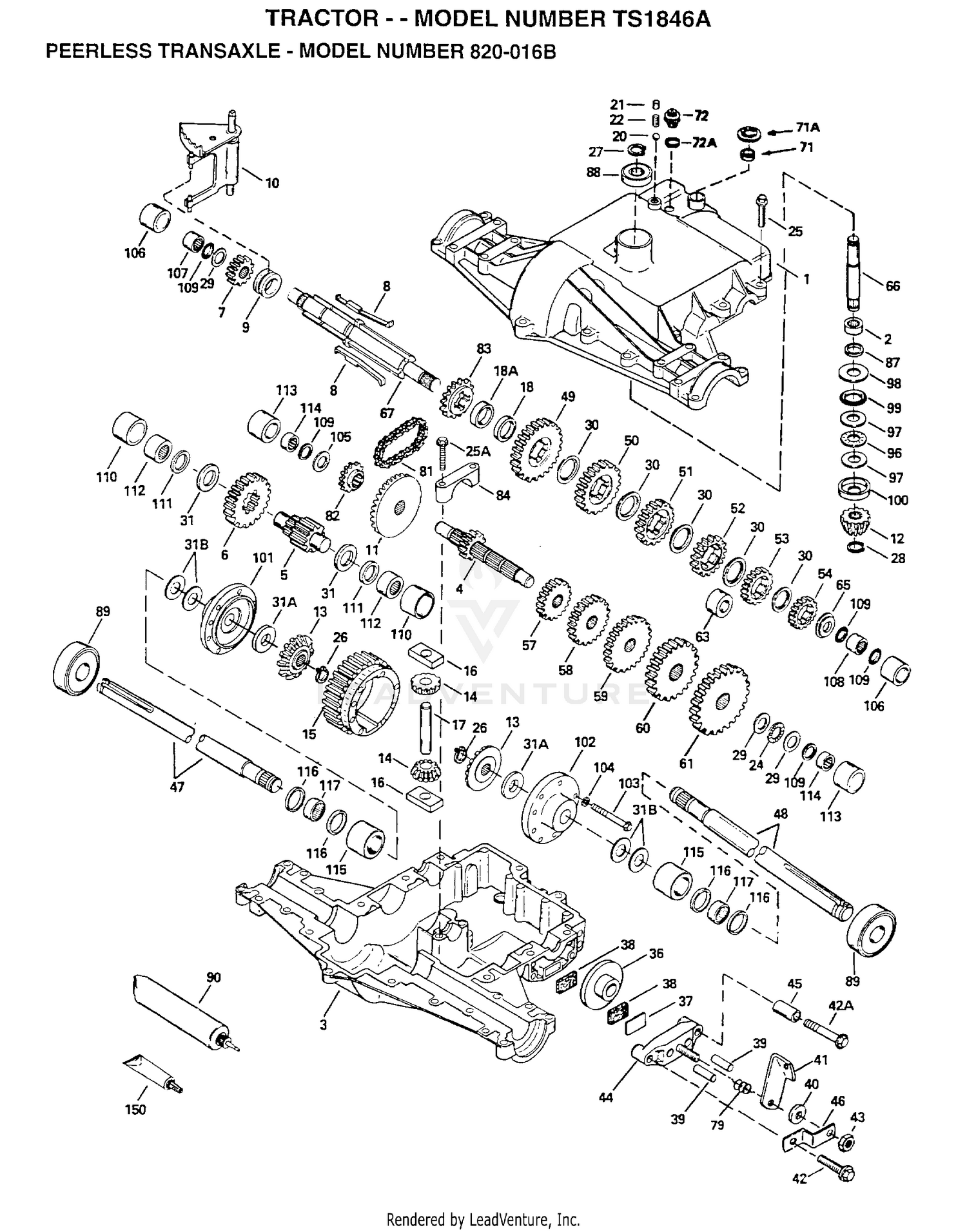 PEERLESS TRANSAXLE