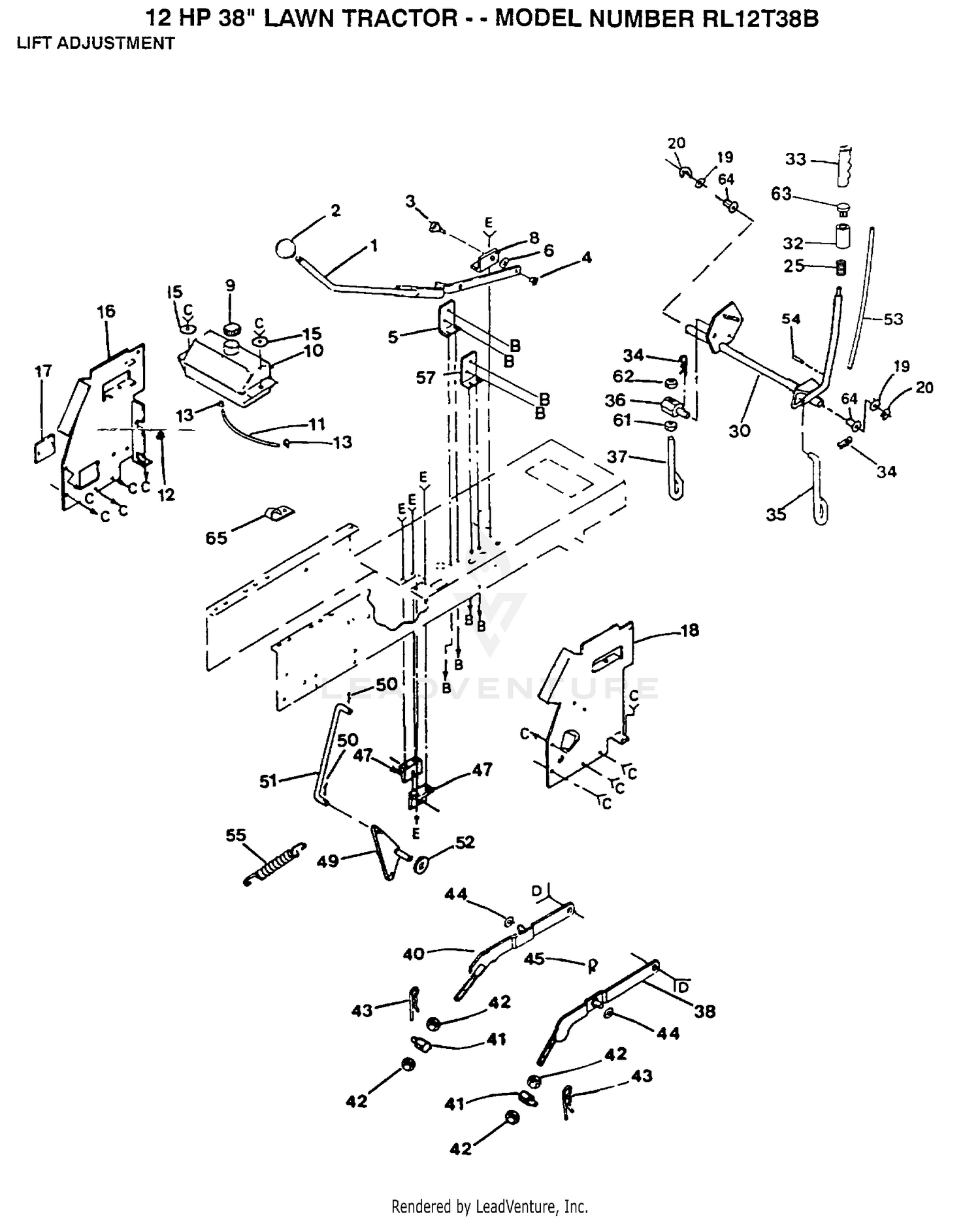 LIFT ADJUSTMENT