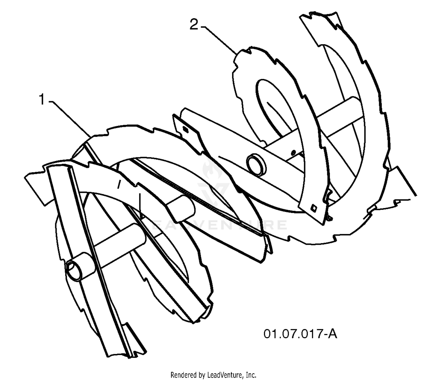 Auger Housing/Impeller Assembly