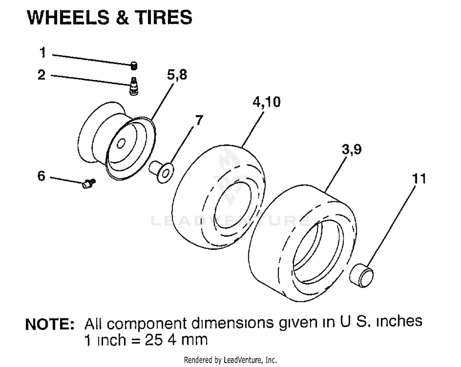 WHEELS AND TIRES