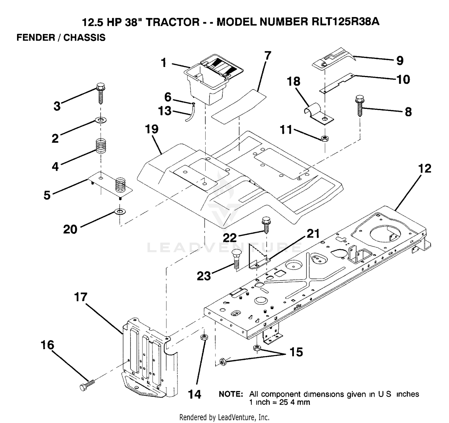 FENDER/CHASSIS