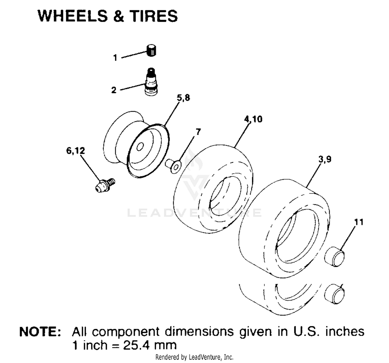 WHEELS AND TIRES