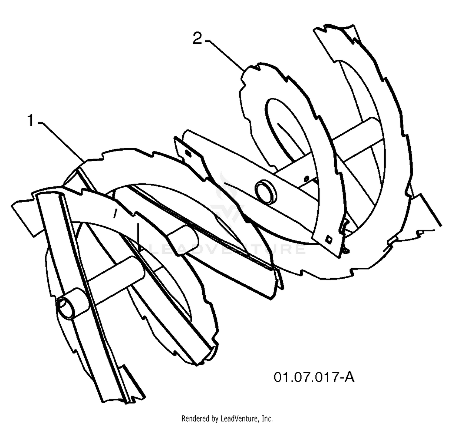 Auger Housing/Impeller Assembly