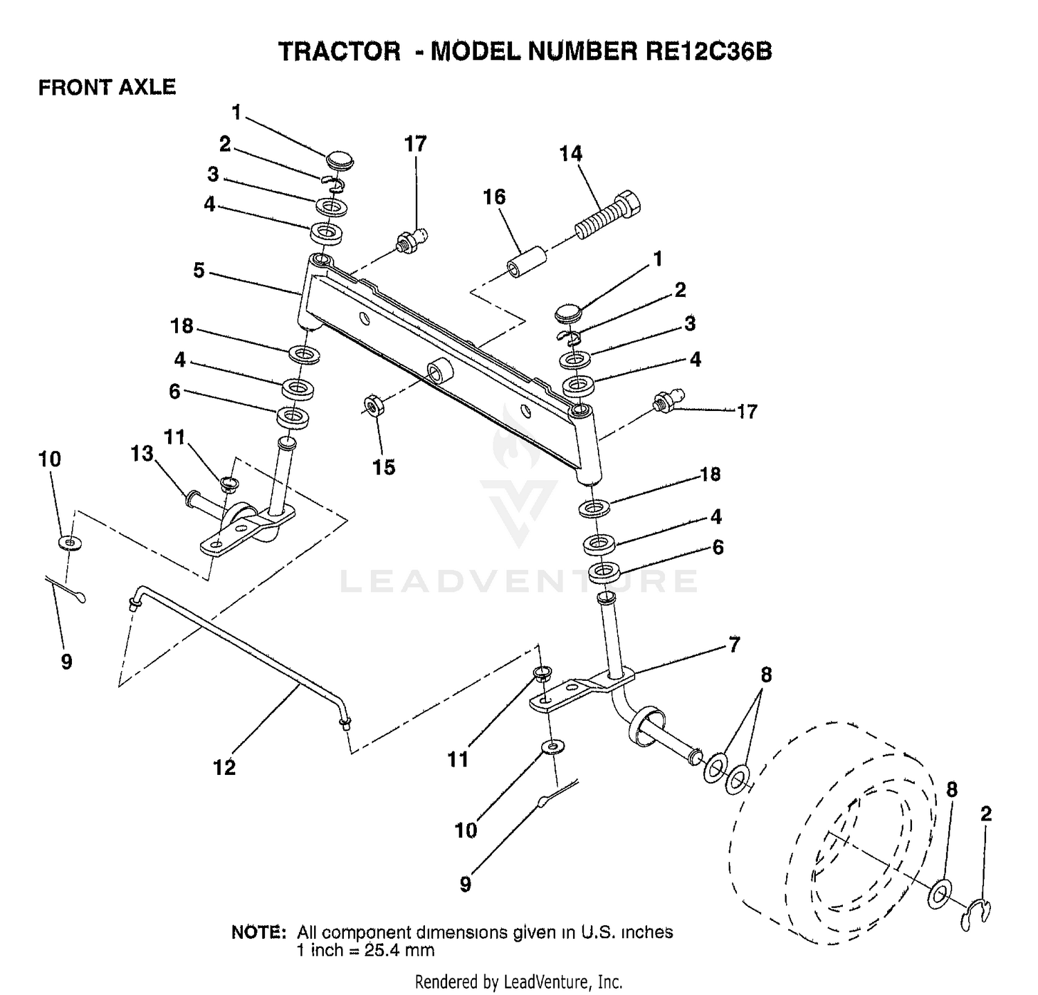 FRONT AXLE