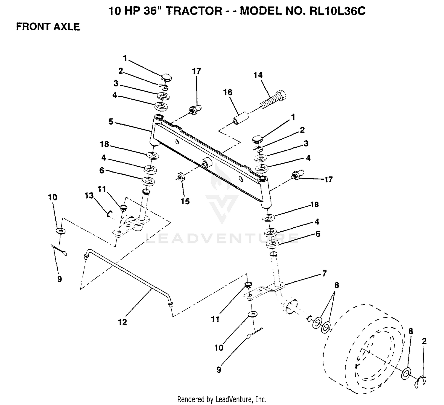 FRONT AXLE