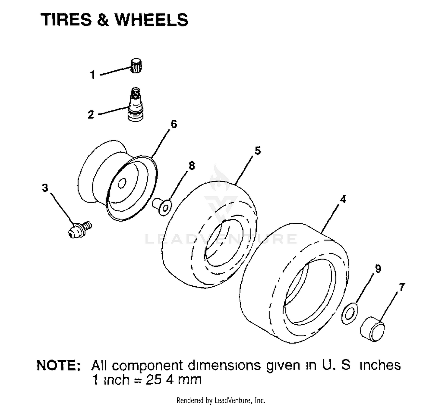 WHEELS AND TIRES