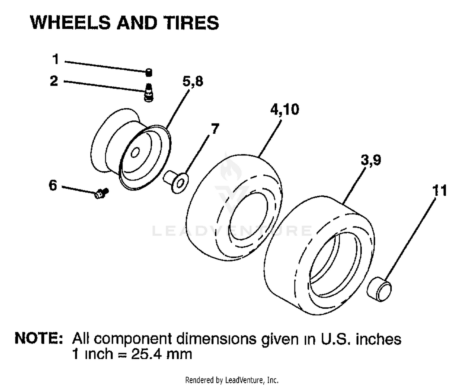 WHEELS AND TIRES