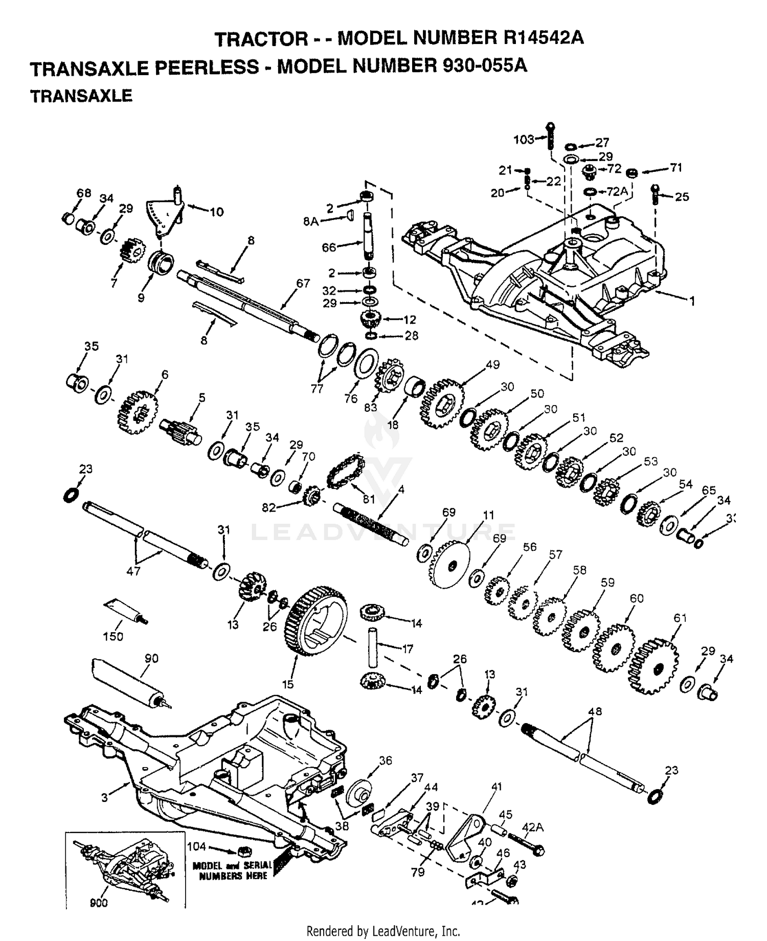 TRANSAXLE PEERLESS