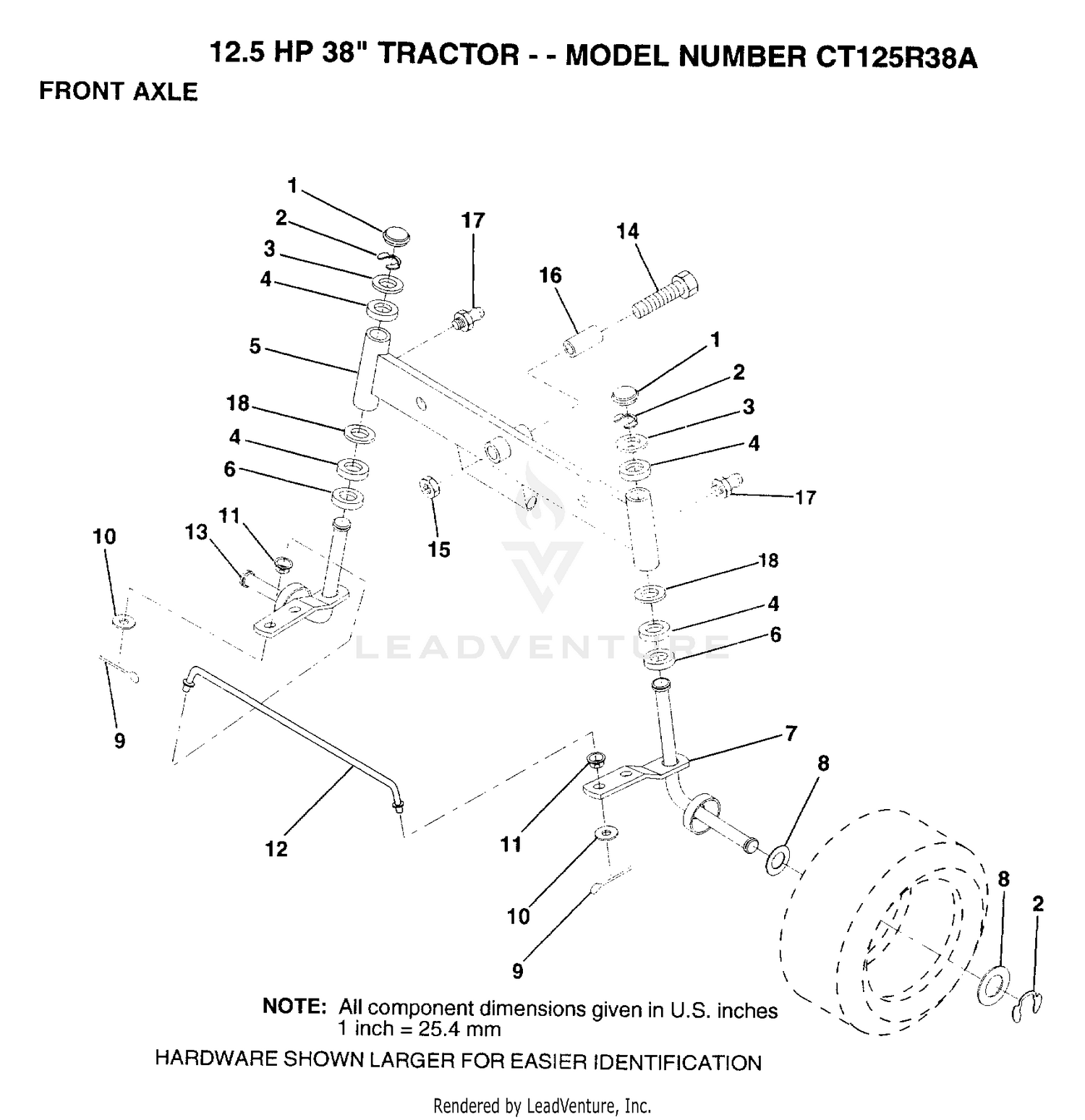 FRONT AXLE