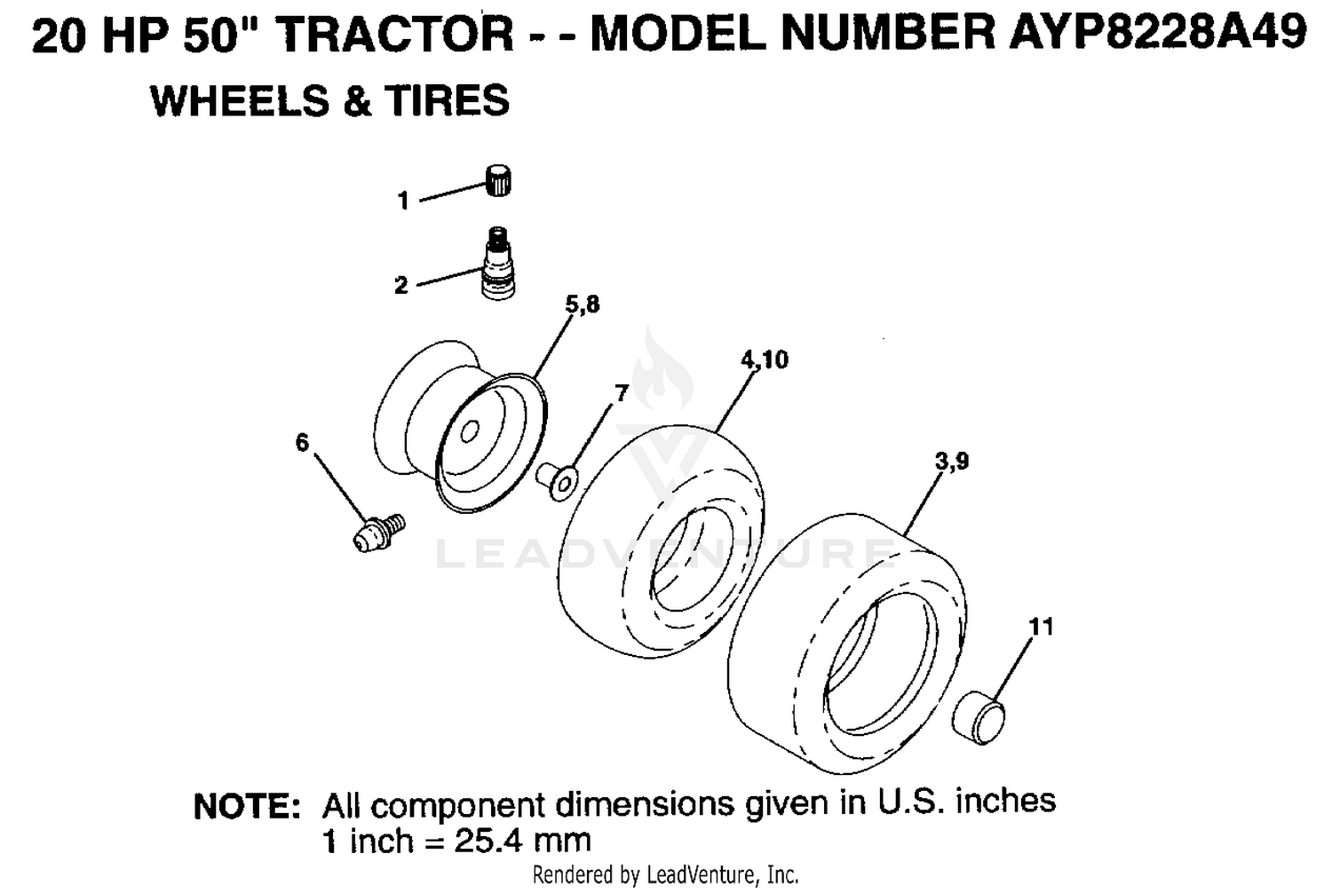 WHEELS AND TIRES
