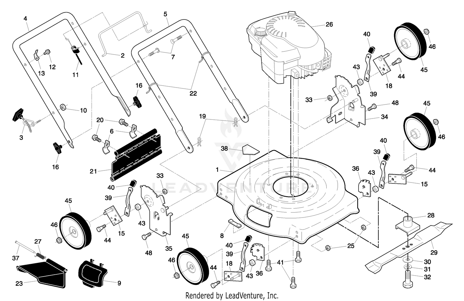Rotary Lawn Mower