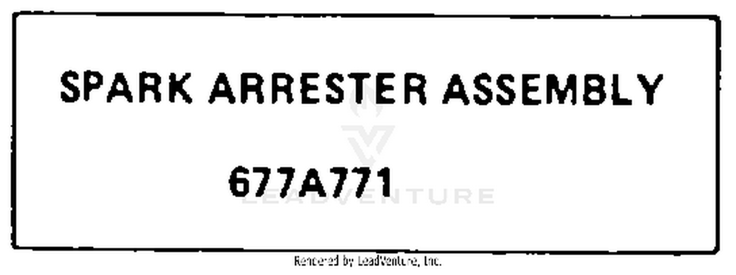 SPARK ARRESTER ASSEMBLY