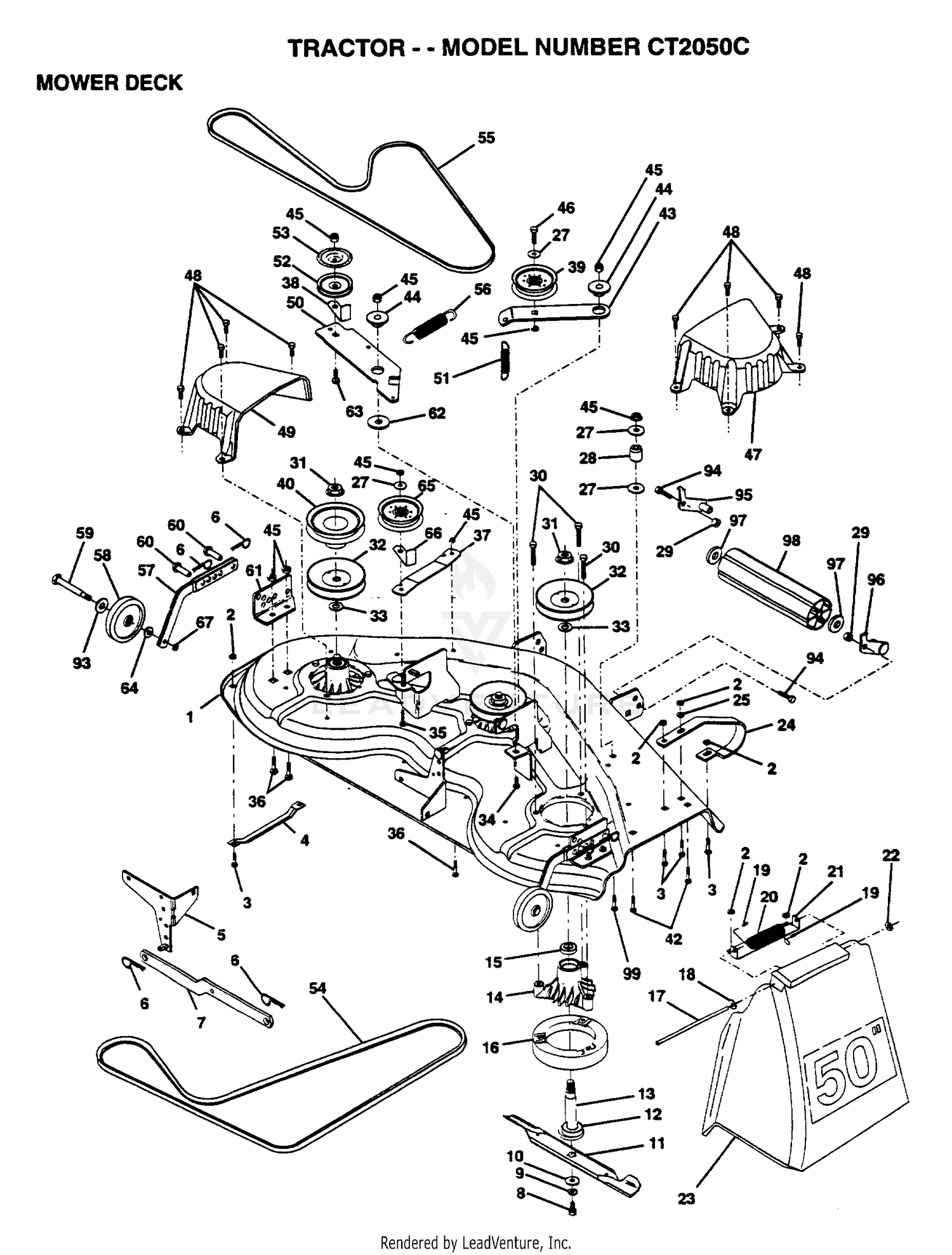 MOWER DECK