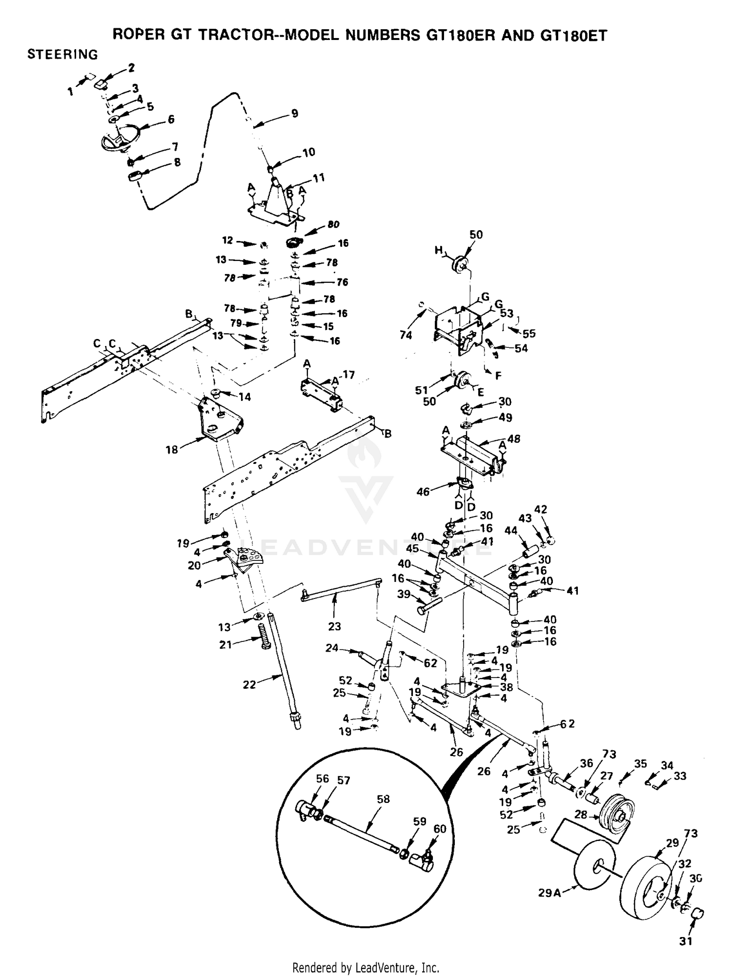 STEERING ASSY.