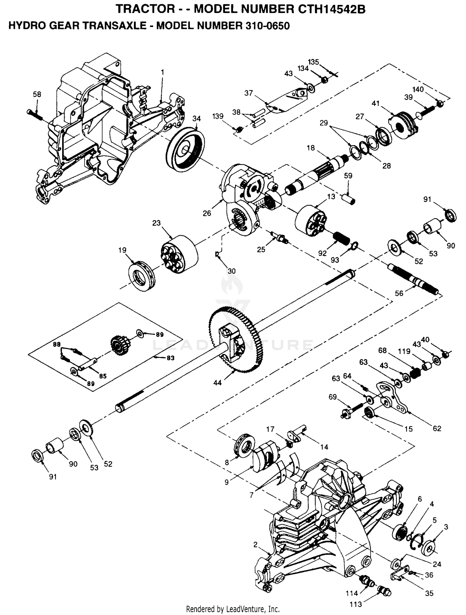 HYDRO GEAR TRANSAXLE