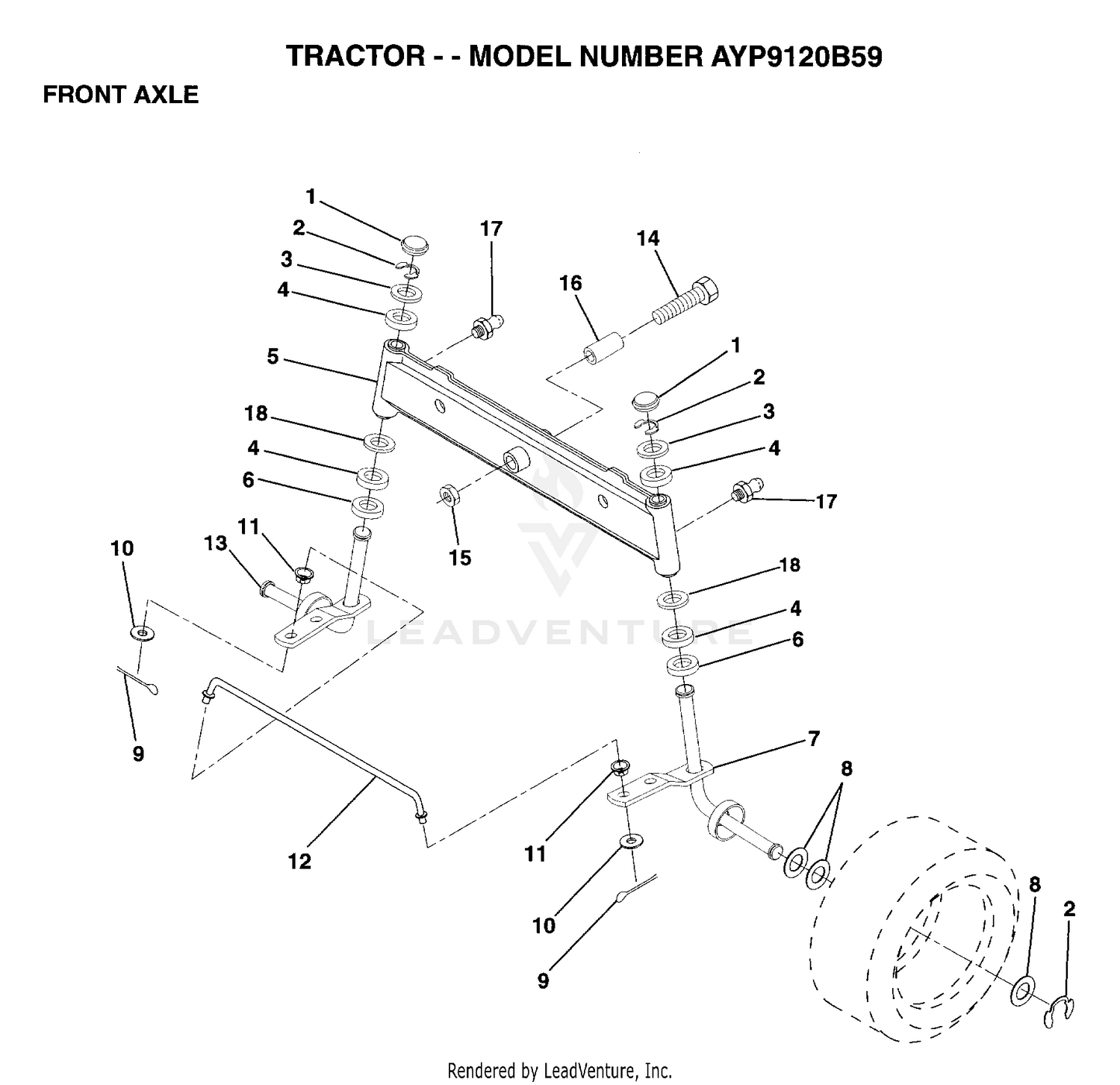 FRONT AXLE
