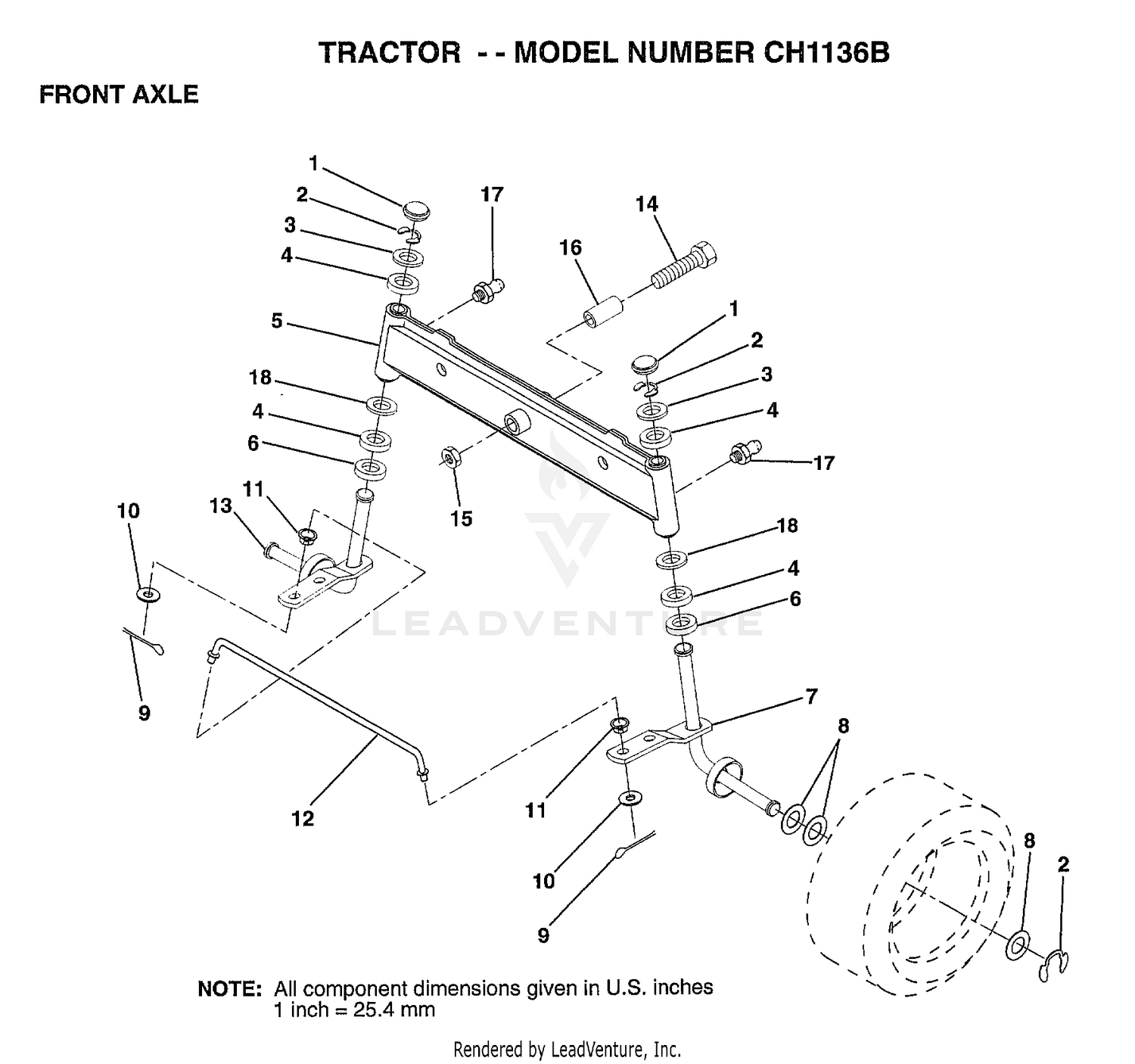FRONT AXLE