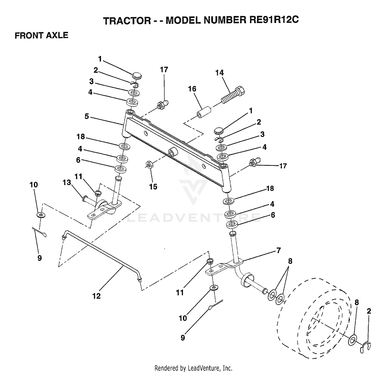 FRONT AXLE