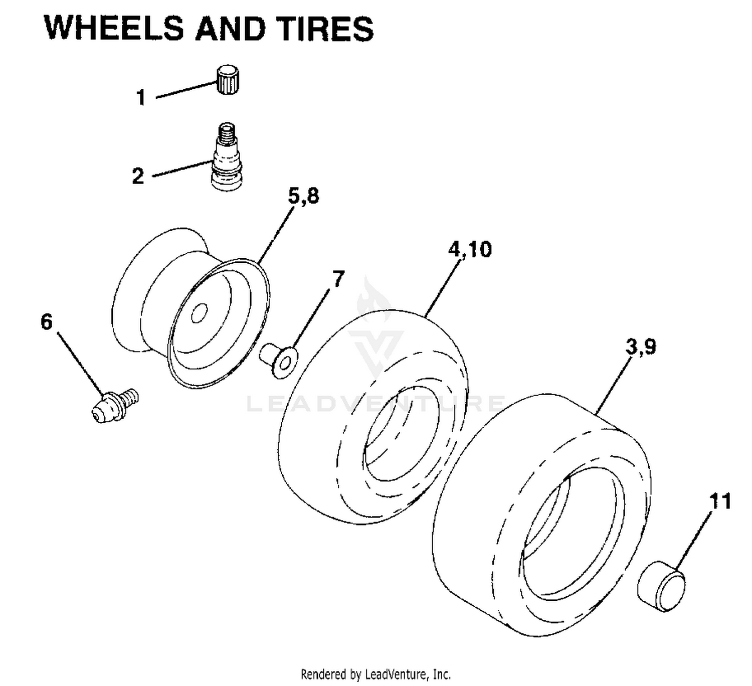 WHEEL AND TIRES
