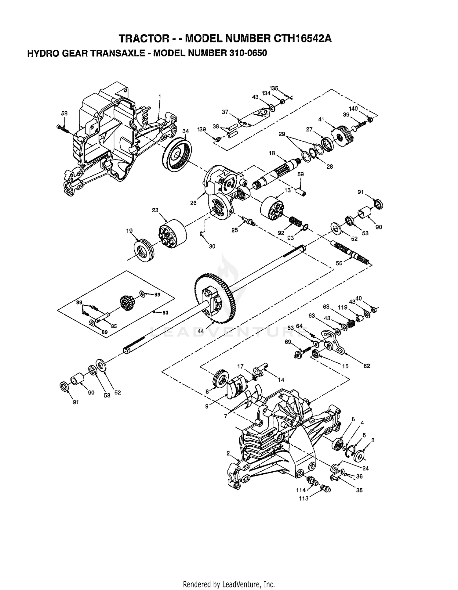 HYDRO GEAR TRANSAXLE