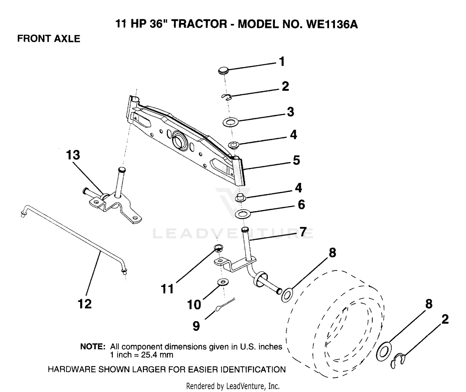 FRONT AXLE