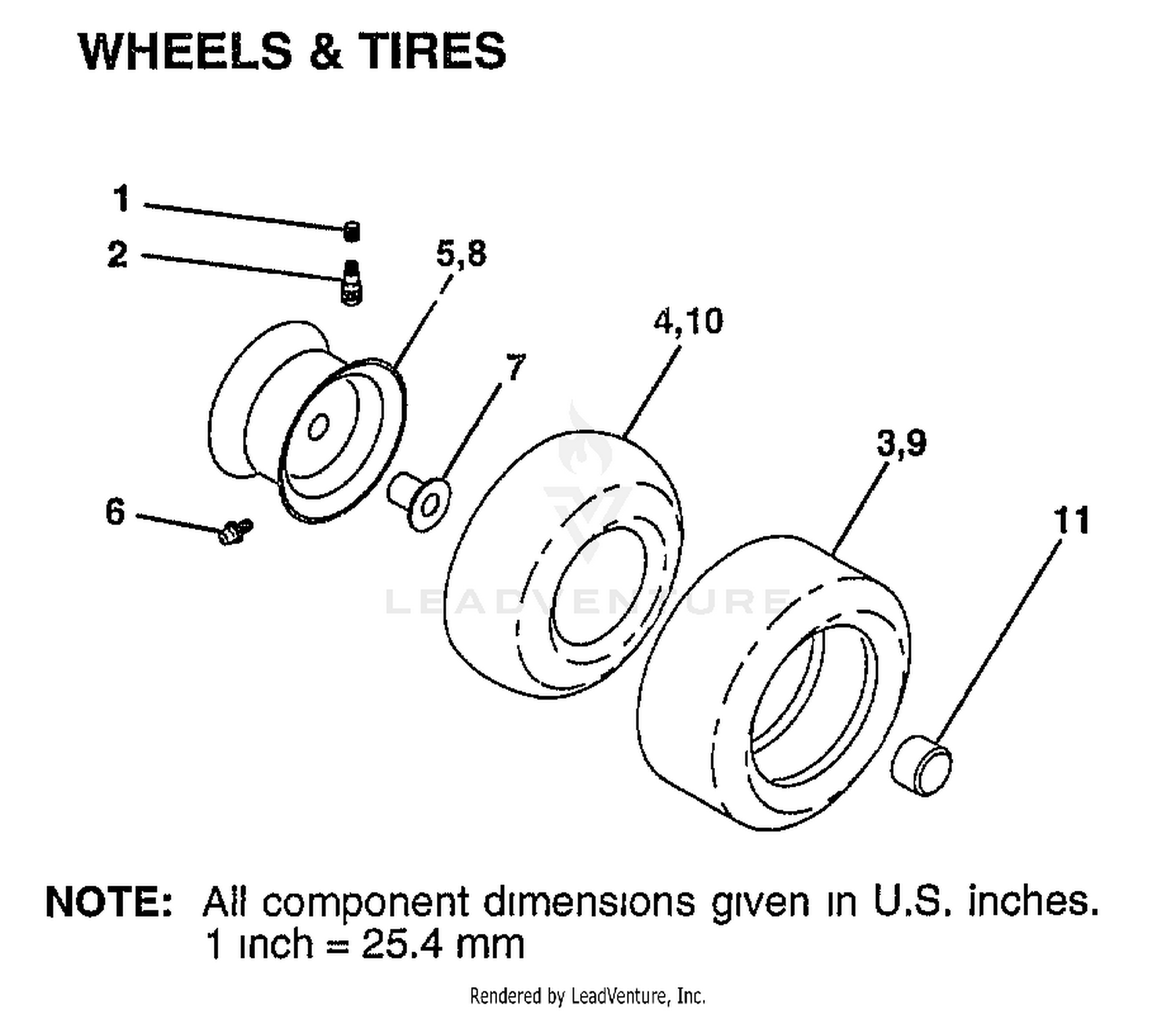 WHEELS AND TIRES