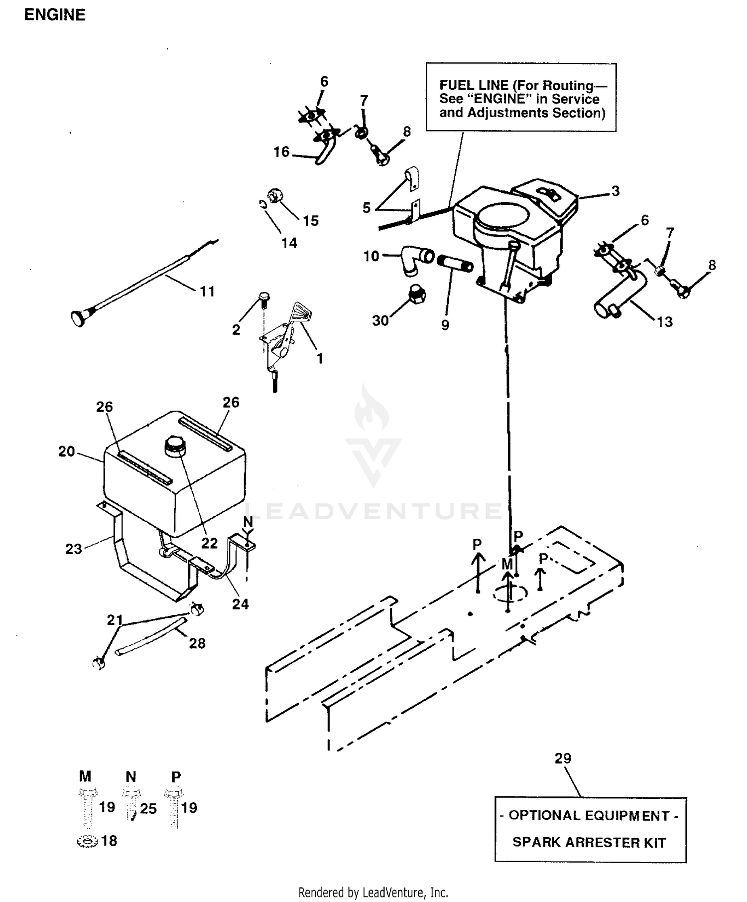 Assembly diagram