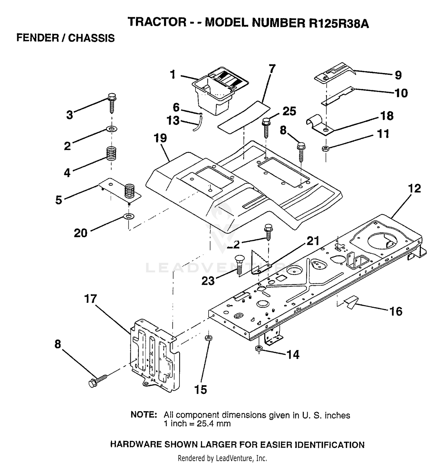 FENDER/CHASSIS