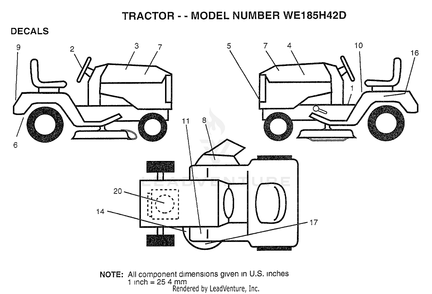 Assembly diagram