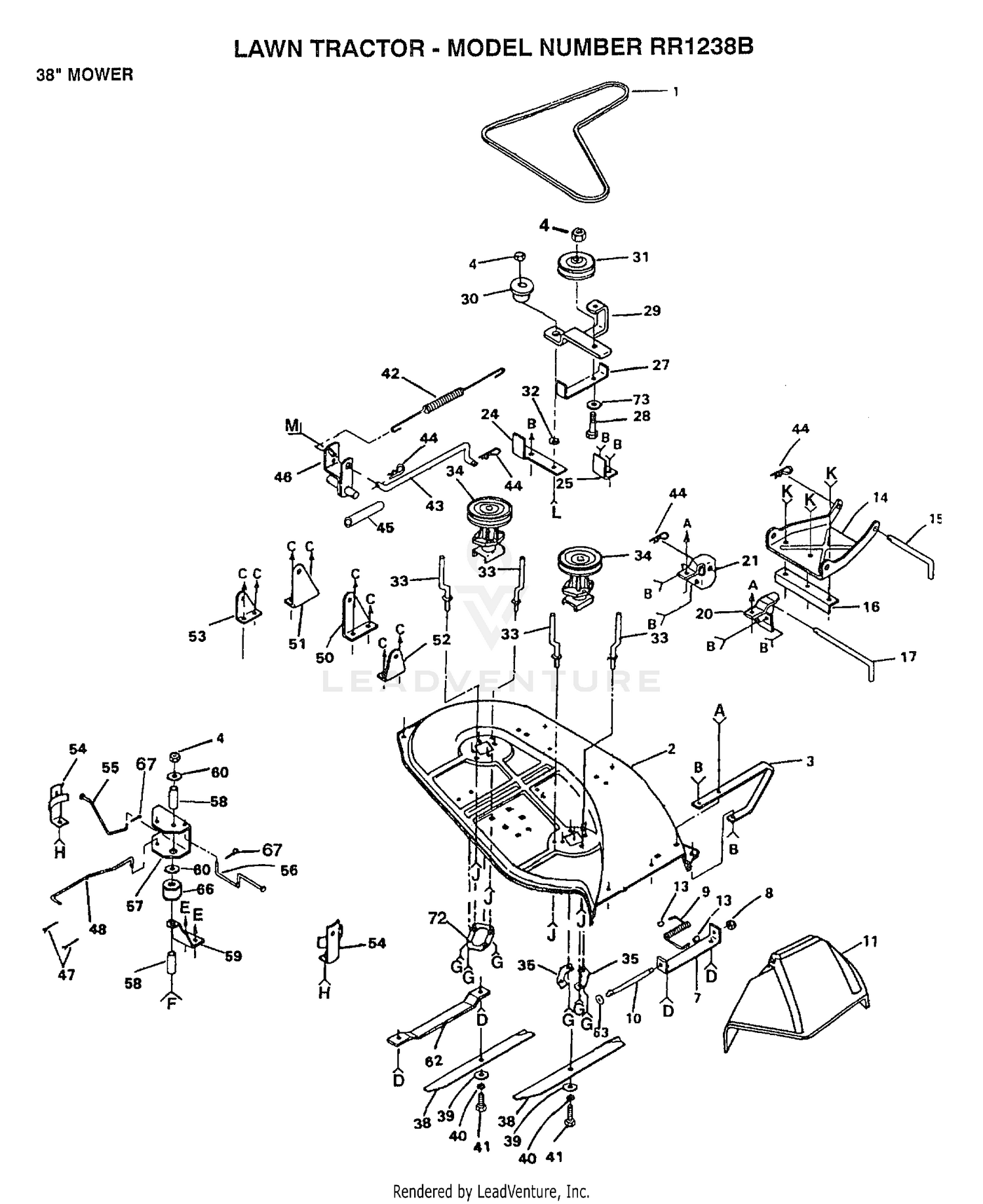 38" MOWER