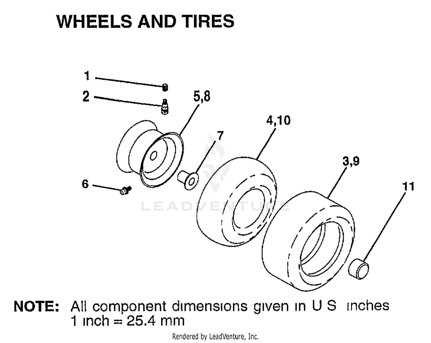 WHEELS AND TIRES