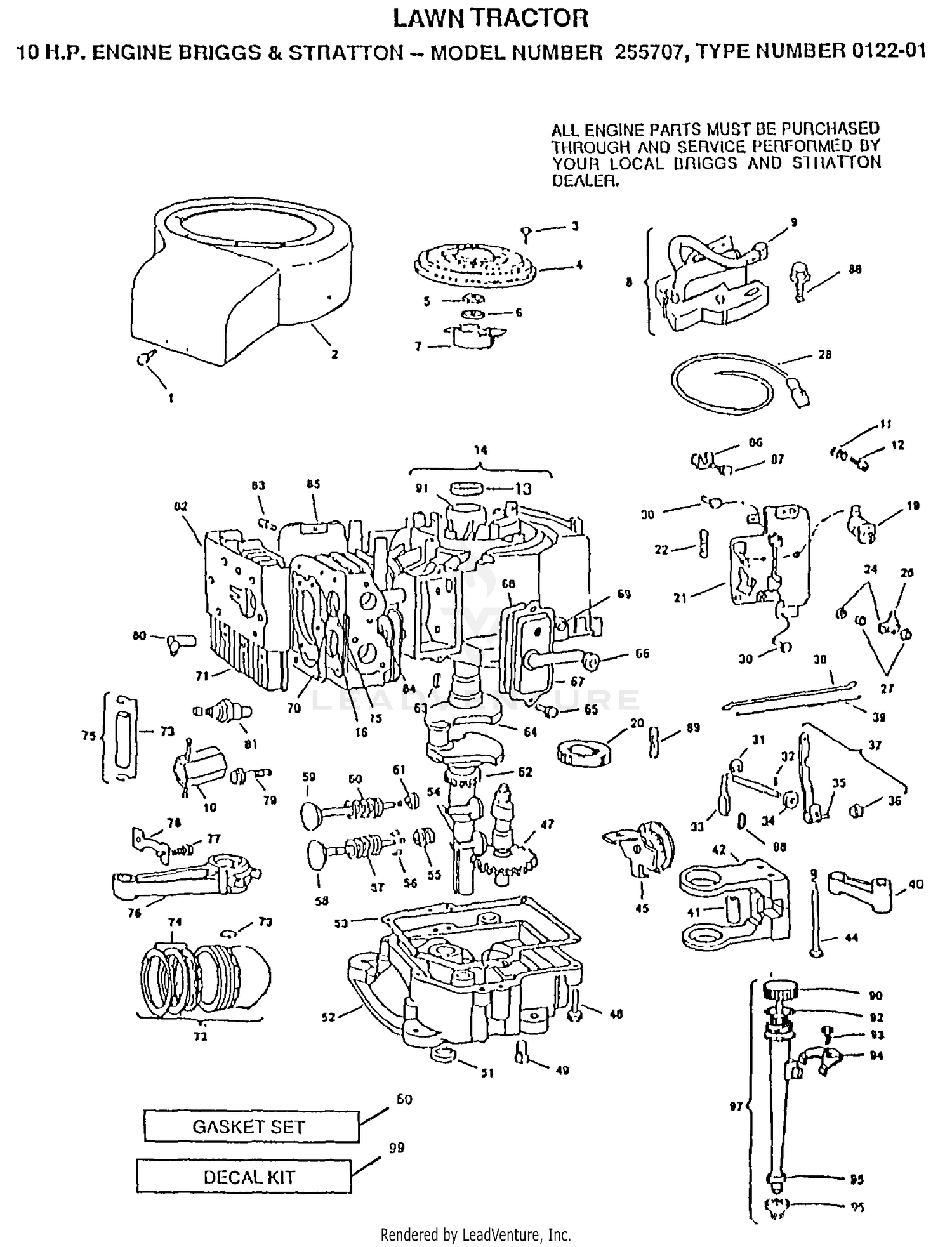 Assembly diagram