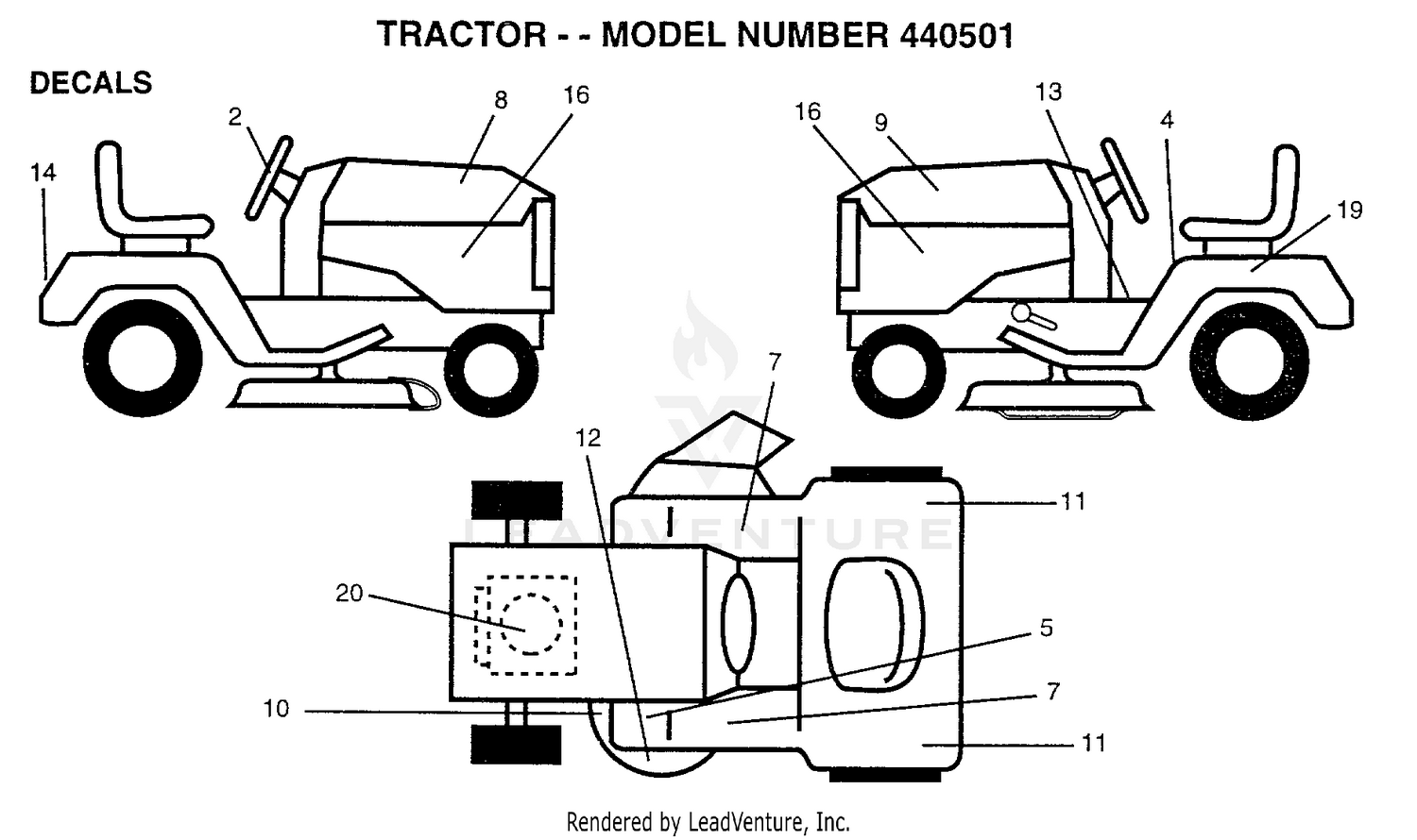 Assembly diagram
