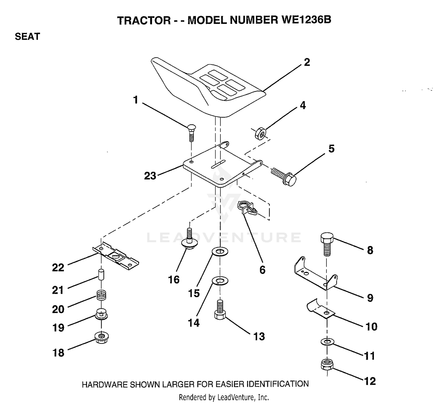 TRACTOR-SEAT