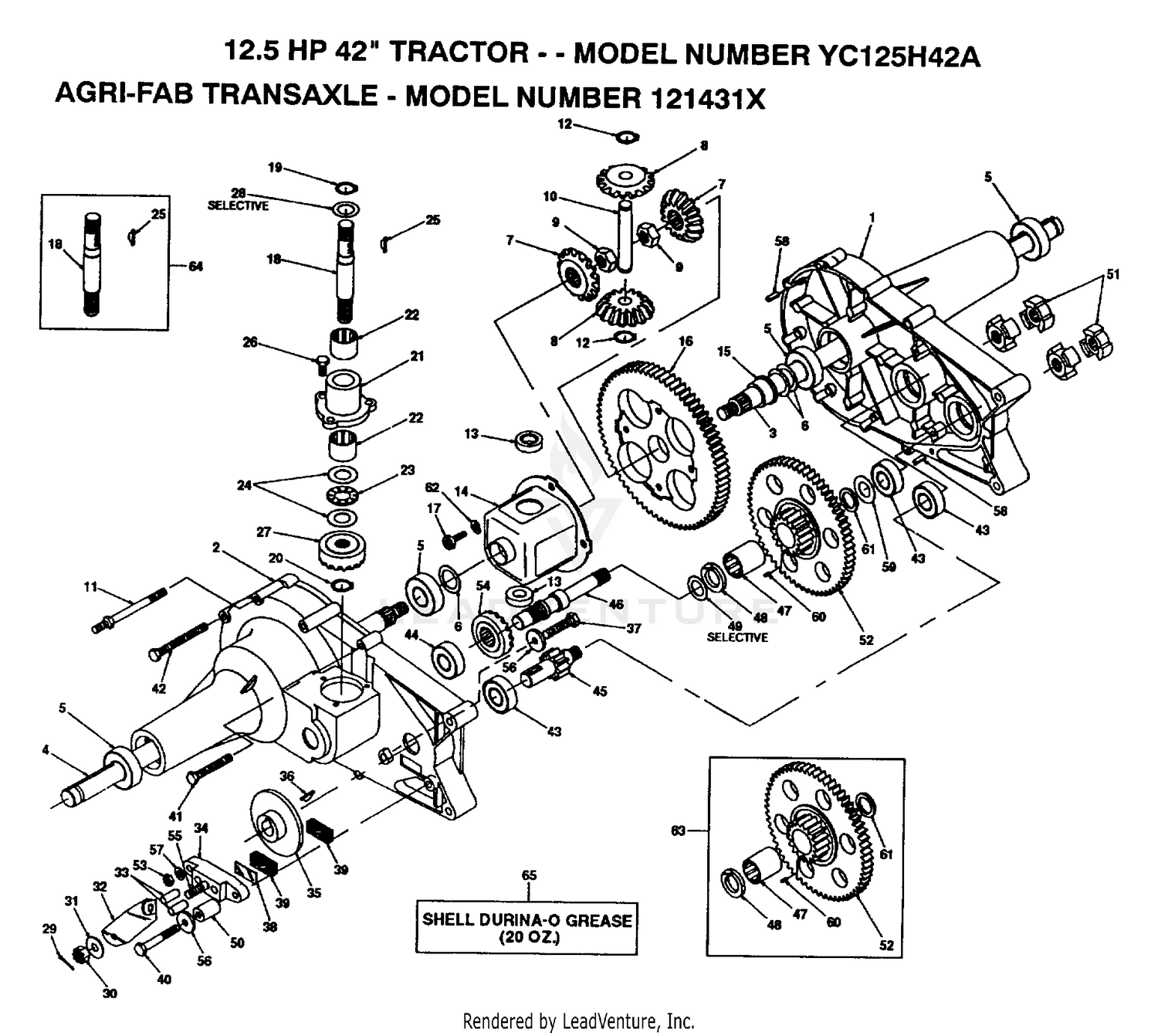 AGRI-FAB TRANSAXLE