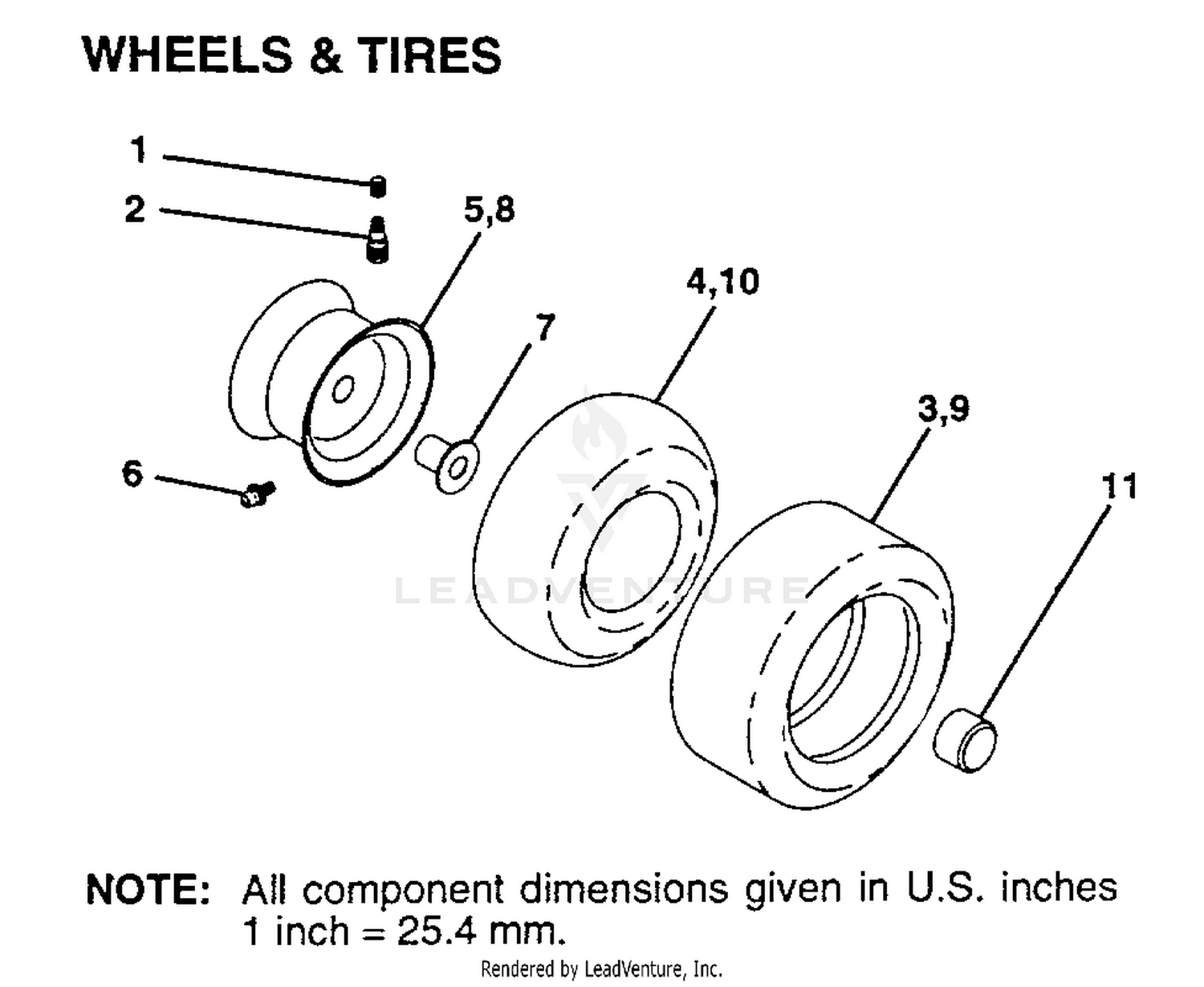 WHEELS AND TIRES