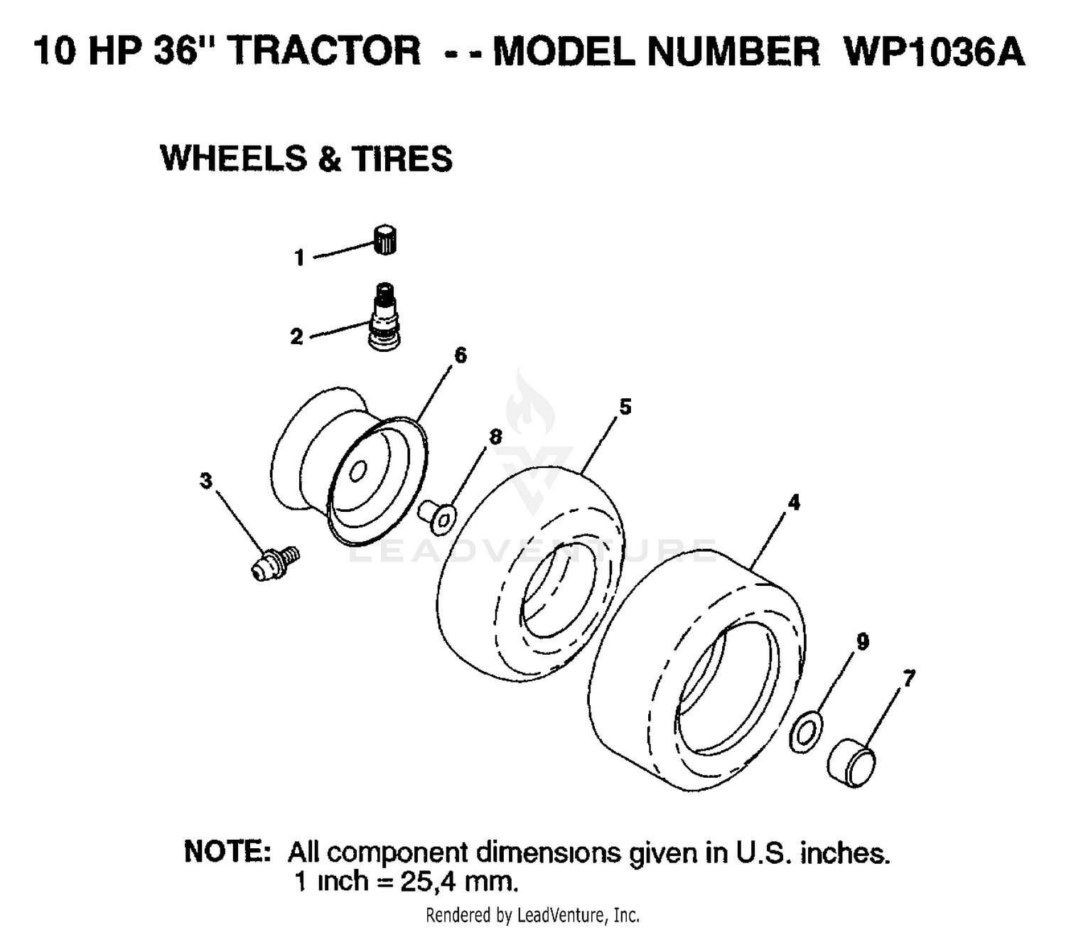 WHEELS AND TIRES