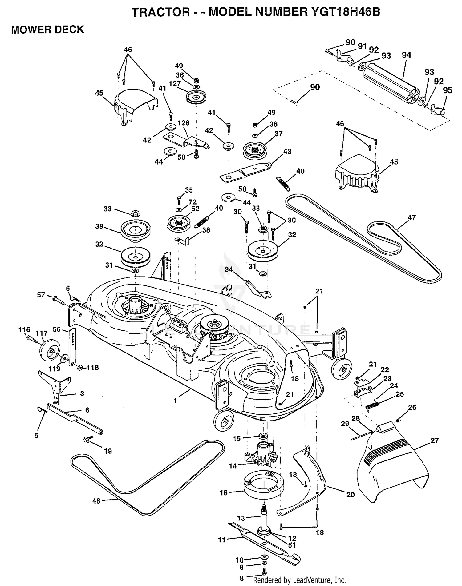 MOWER DECK
