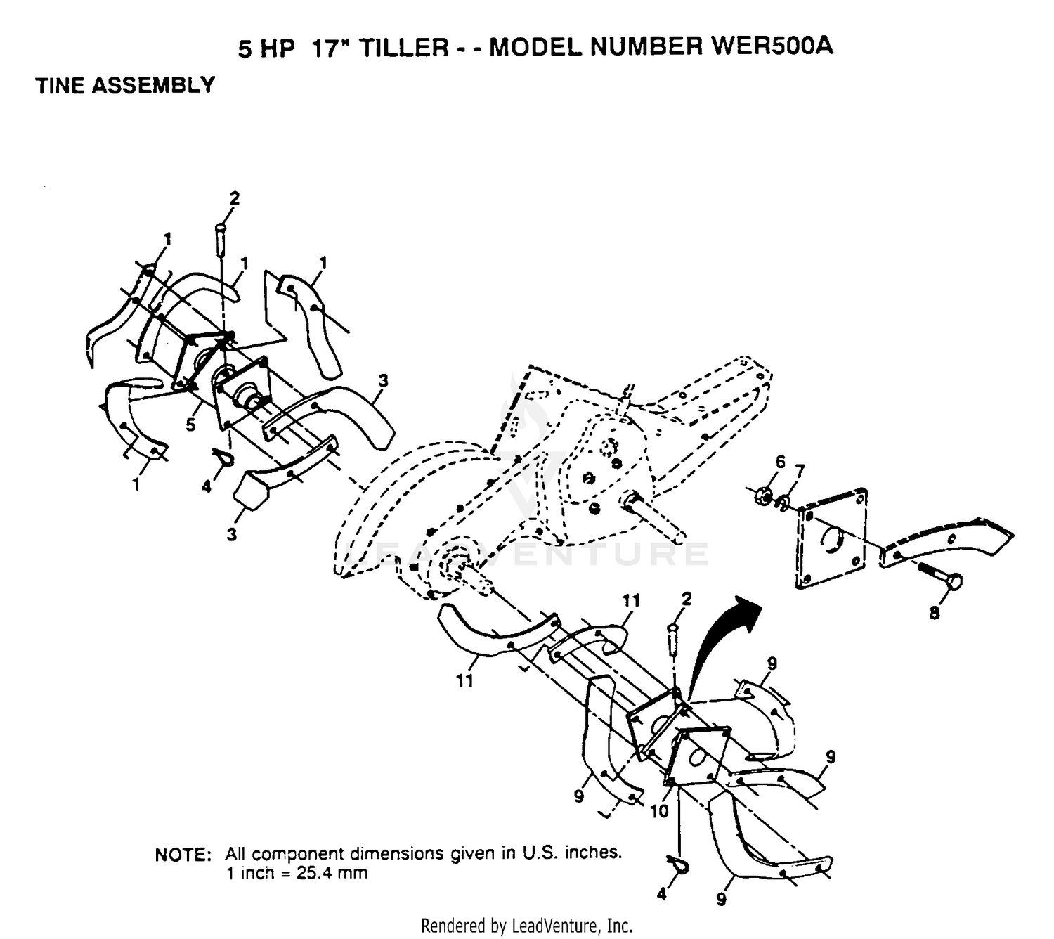 TINE ASSEMBLY